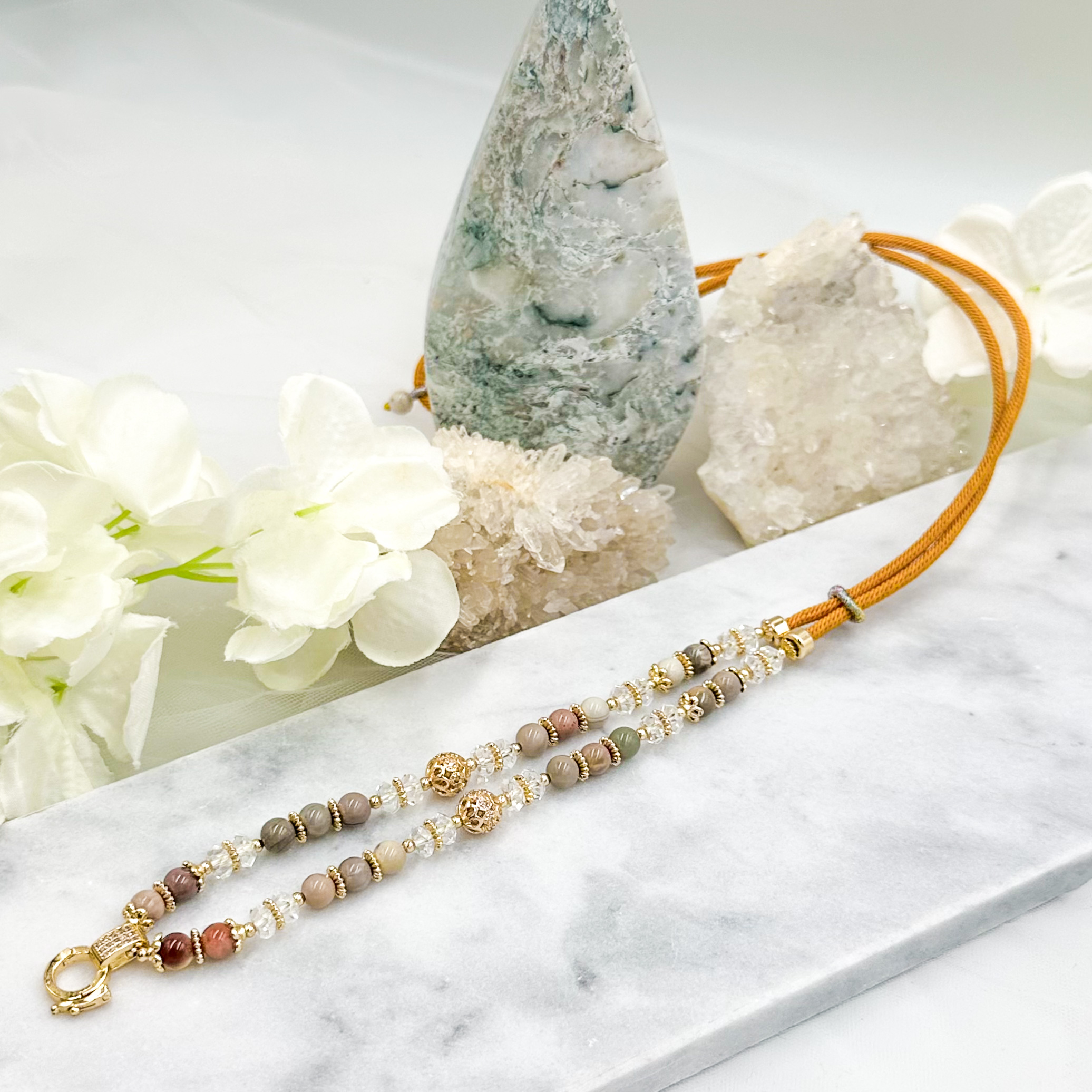 Alashan Agate CRZnecklace