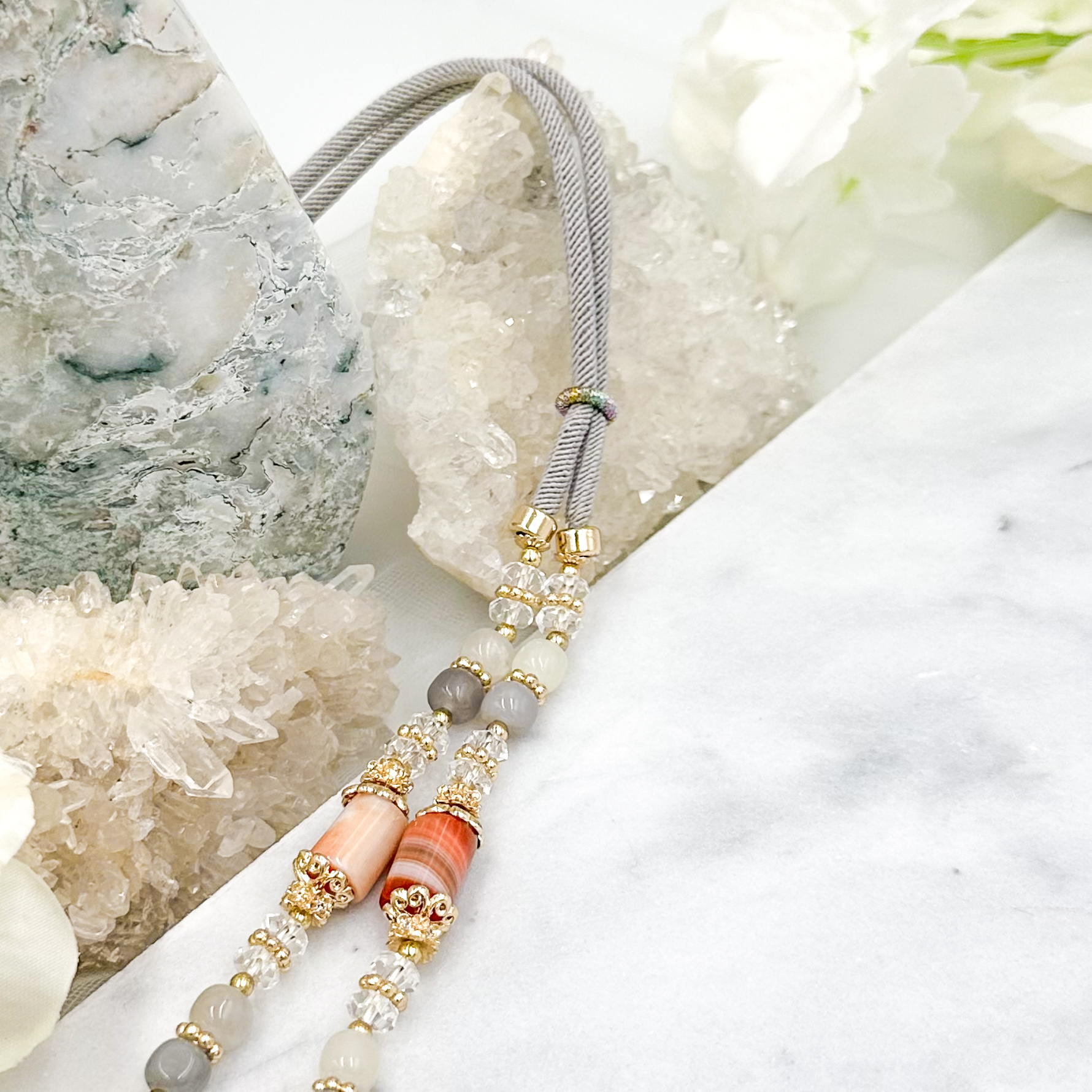 Nephrite & Carnelian CRZnecklace