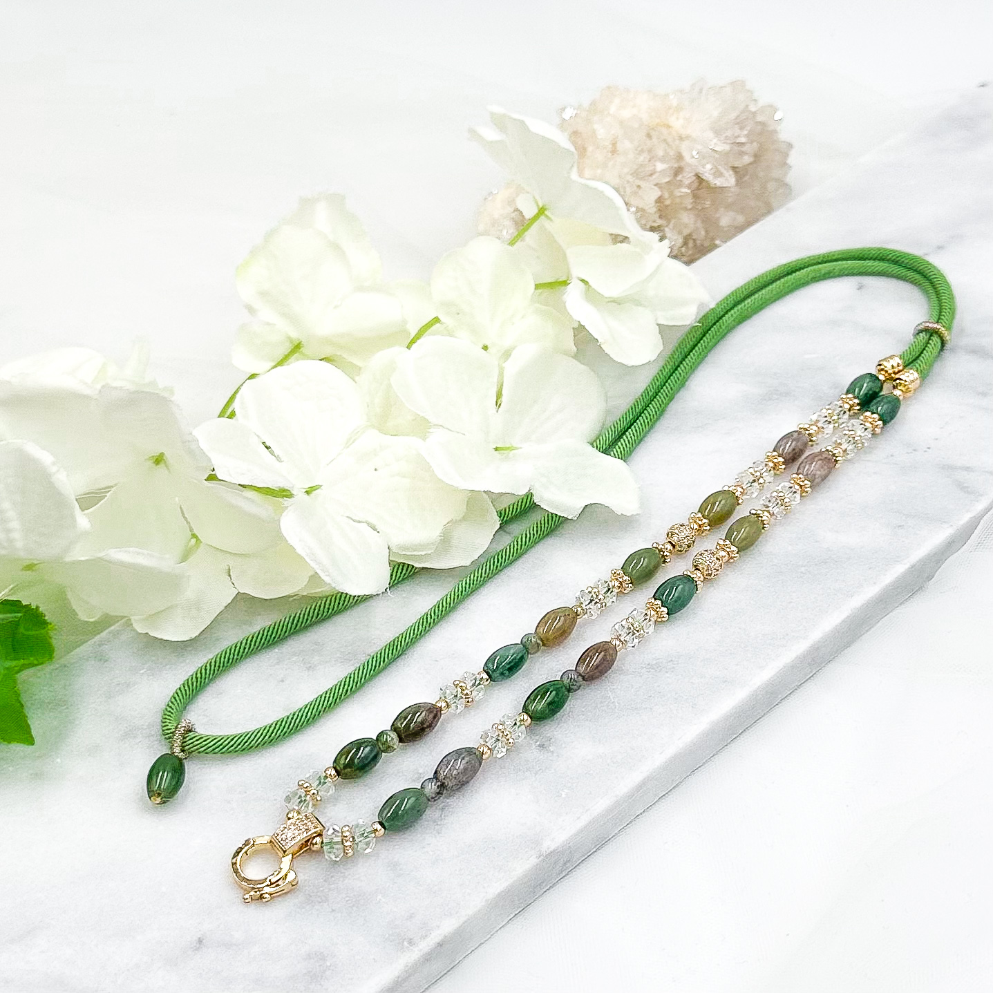 Moss Agate CRZnecklace