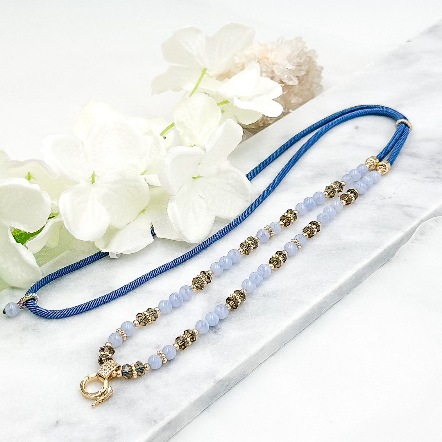 Blue Lace Agate CRZnecklace