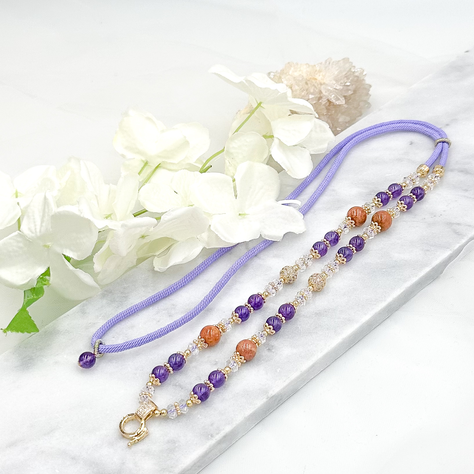 <<SG Seller>> CRZtales Assorted Crystal Rope Necklaces #CRZNecklace