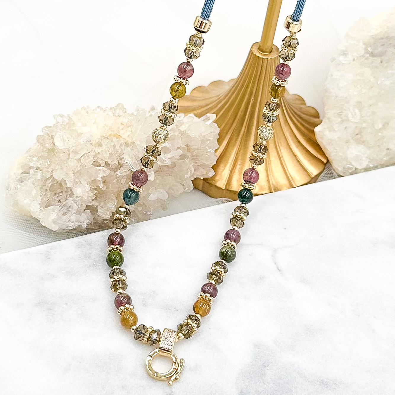 Mixed Candy Tourmaline CRZnecklace