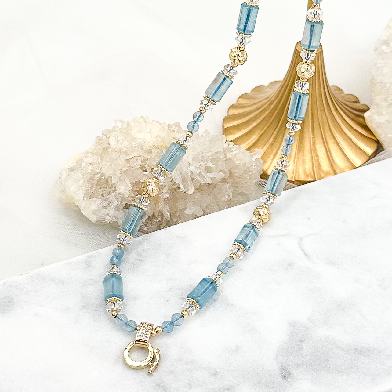 Aquamarine CRZnecklace