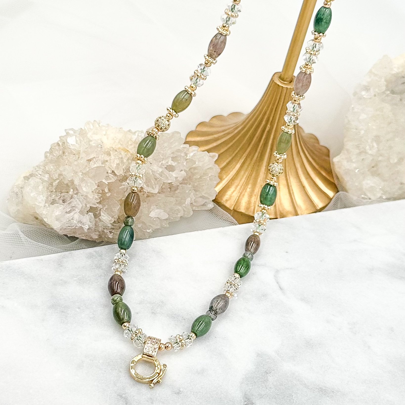 Moss Agate CRZnecklace