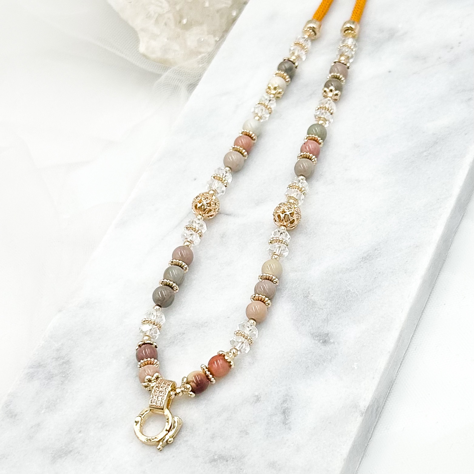 Alashan Agate CRZnecklace