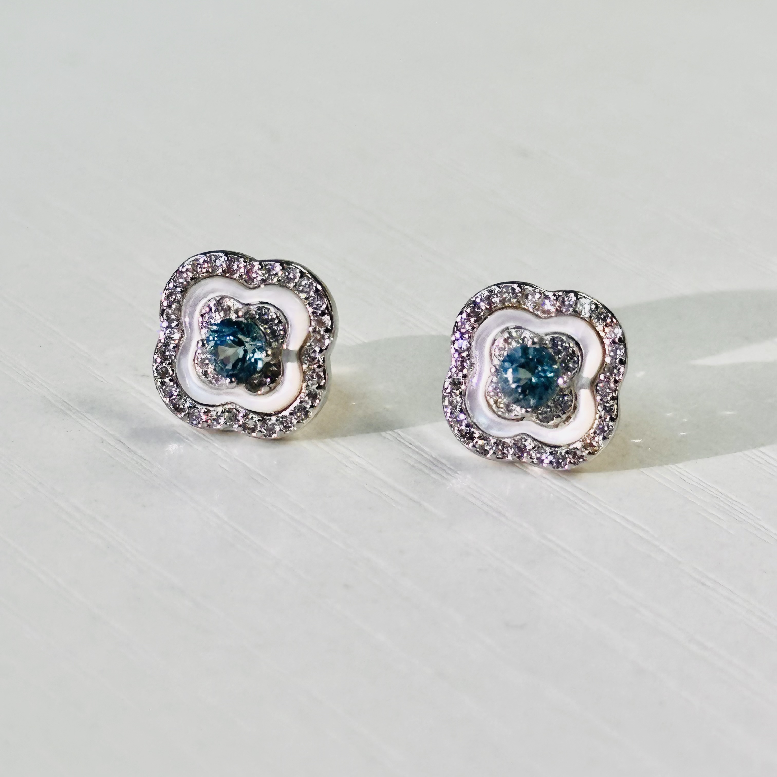 <<SG Seller>> CRZtales Assorted Natural Crystal Earstuds Earrings| Natural Crystals | Crystal Design #CRZEarring