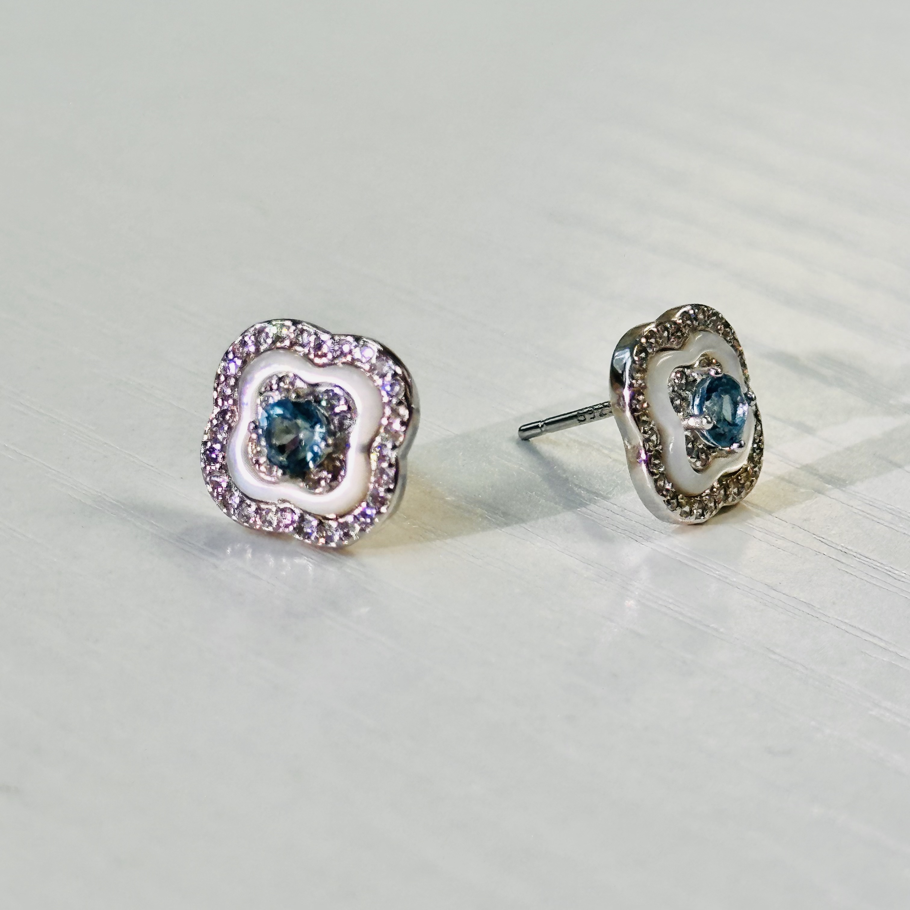 <<SG Seller>> CRZtales Assorted Natural Crystal Earstuds Earrings| Natural Crystals | Crystal Design #CRZEarring