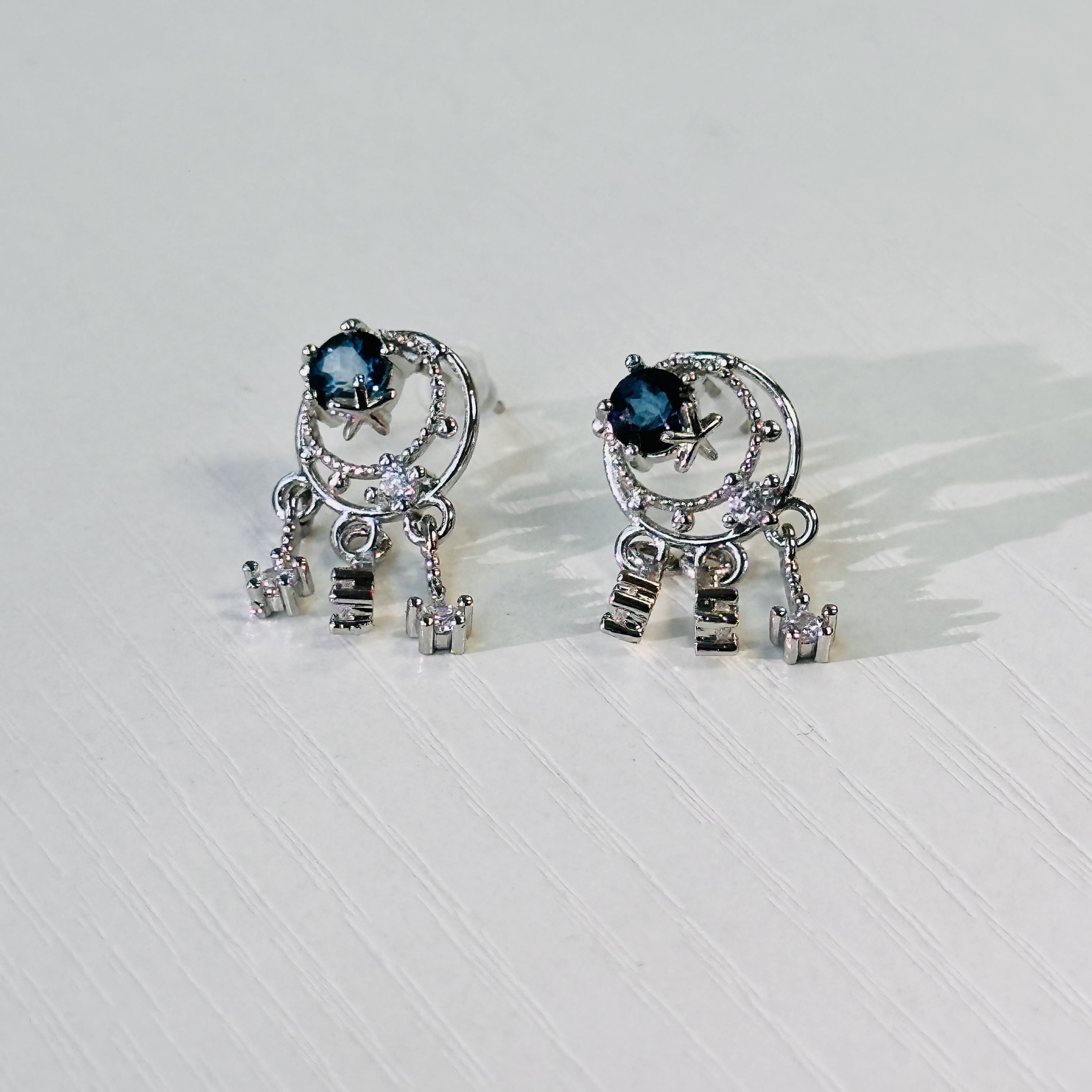<<SG Seller>> CRZtales Assorted Natural Crystal Earstuds Earrings| Natural Crystals | Crystal Design #CRZEarring