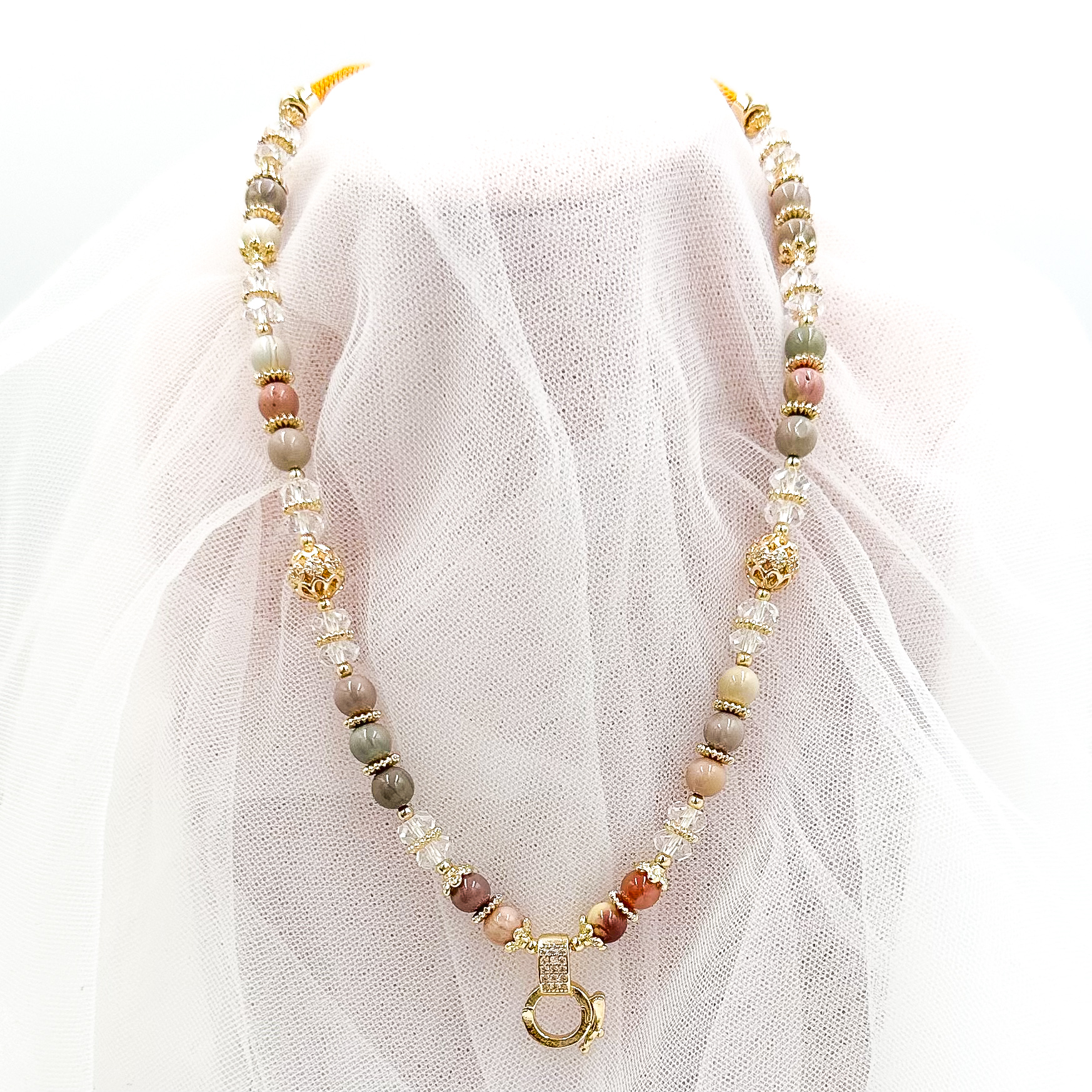 Alashan Agate CRZnecklace