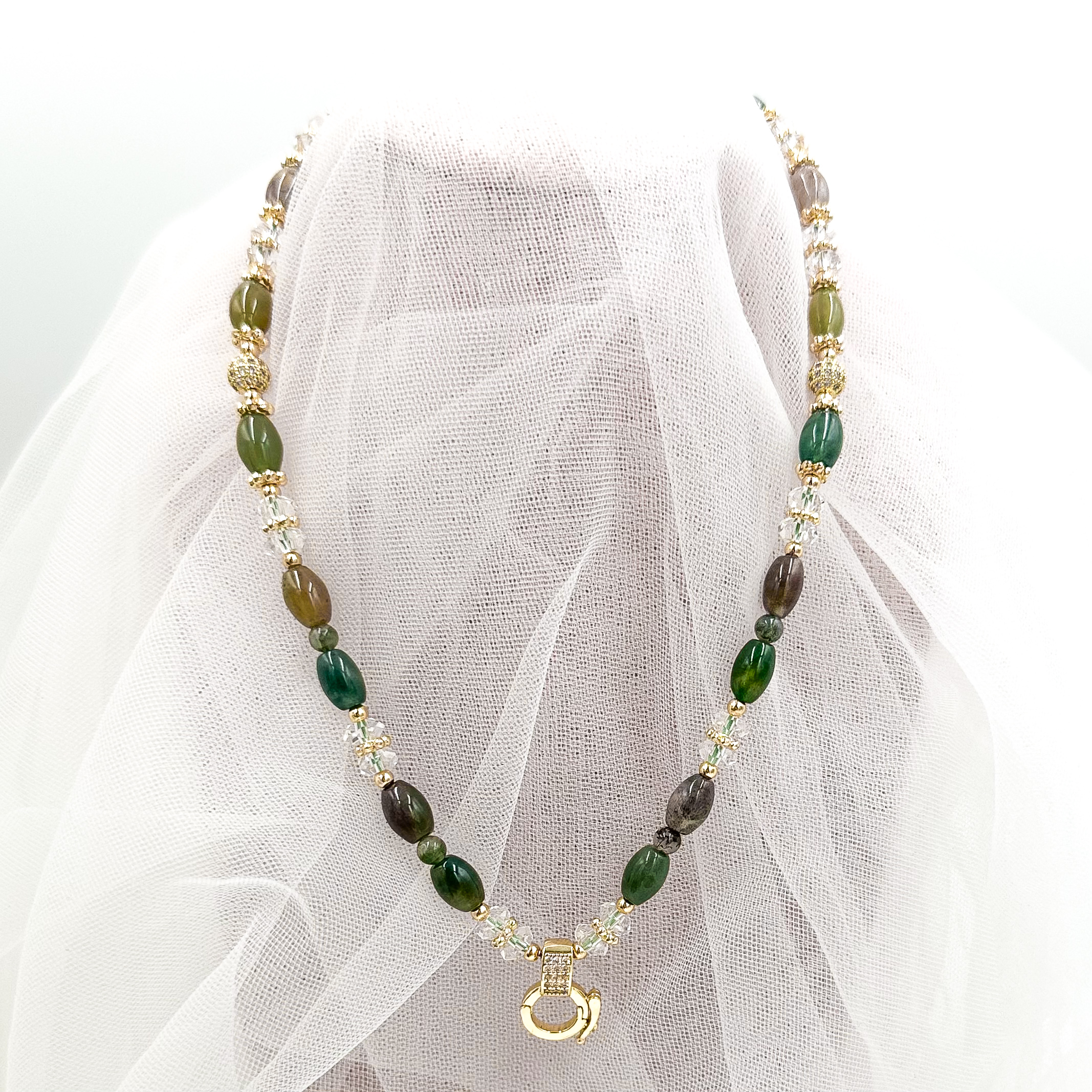 Moss Agate CRZnecklace