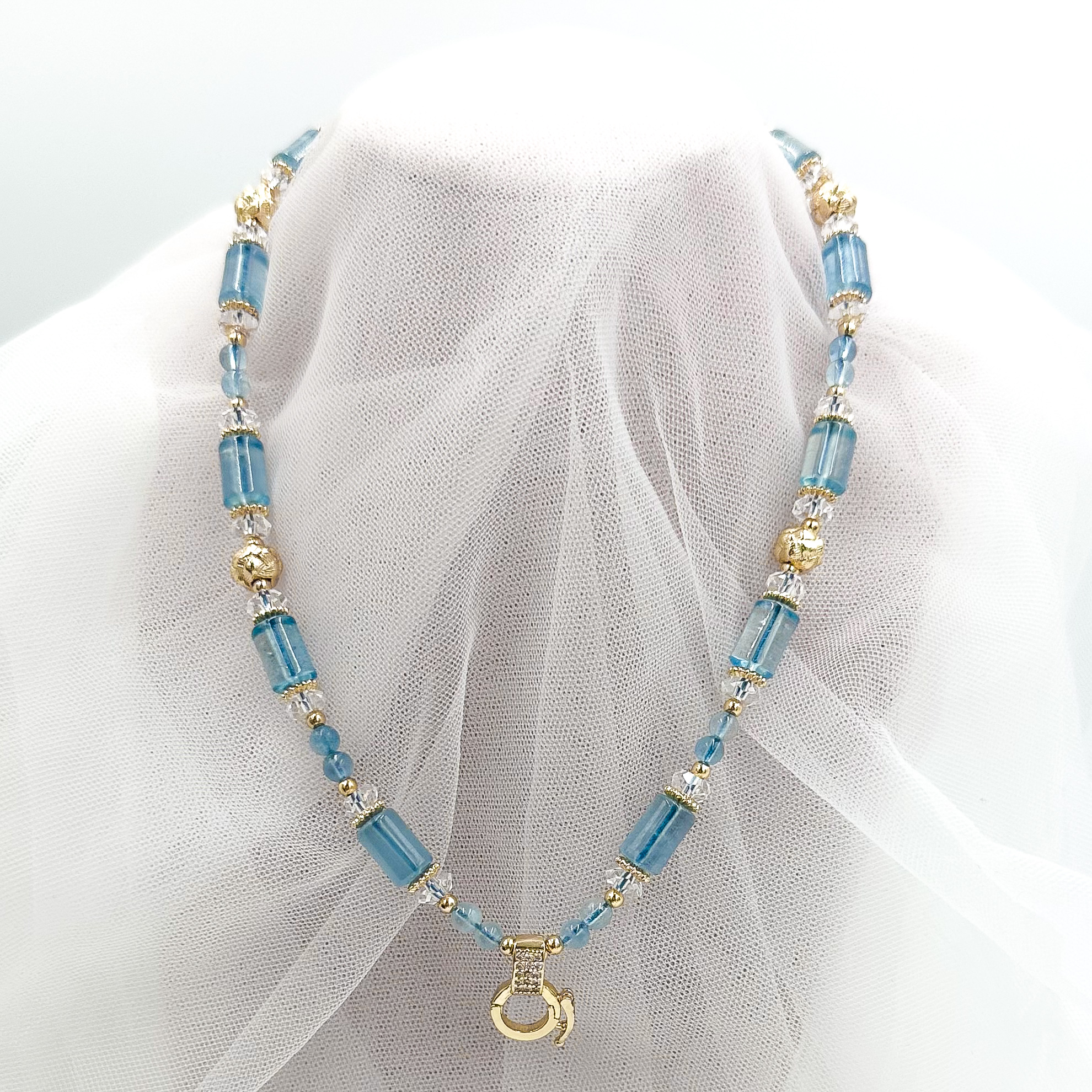 Aquamarine CRZnecklace