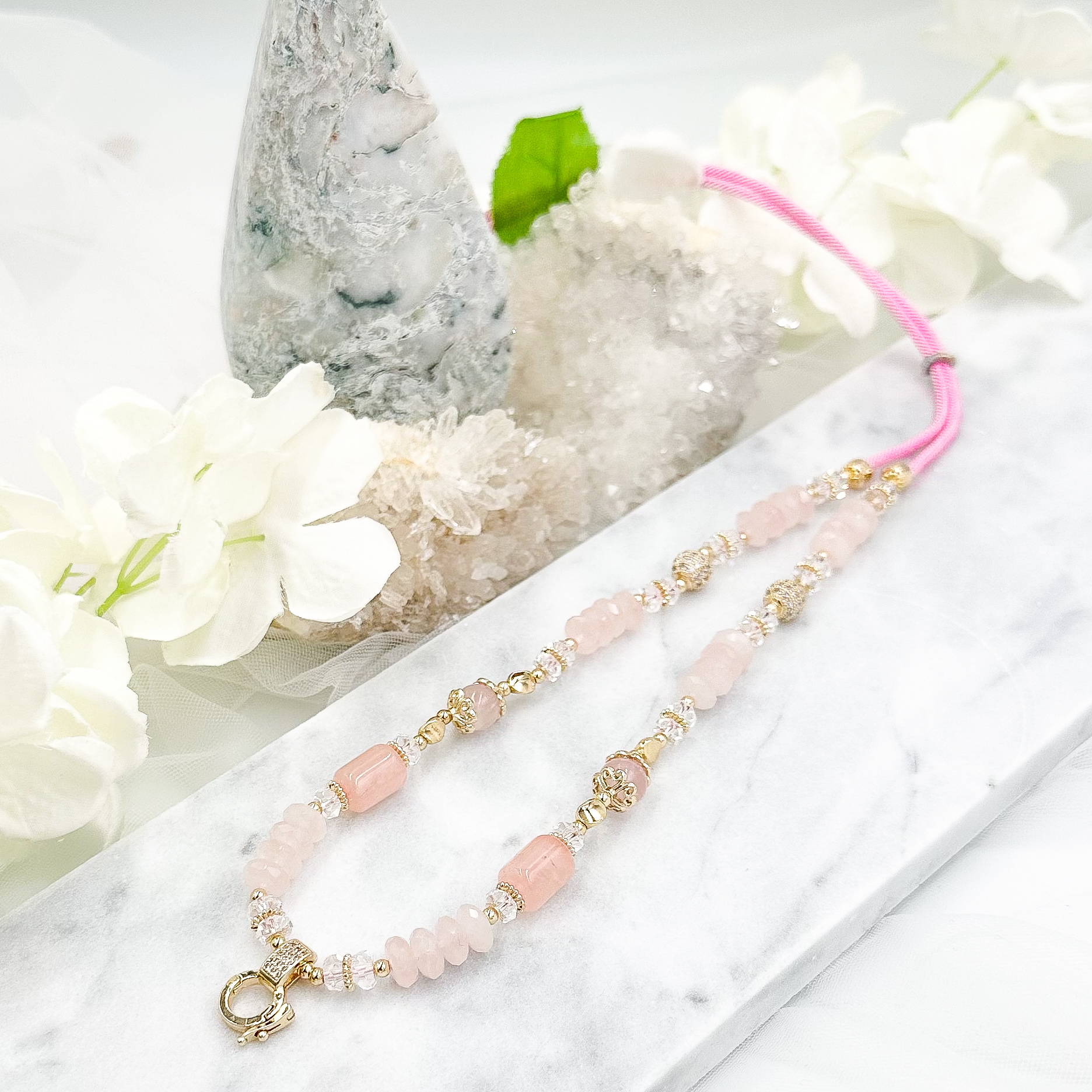 Rose Quartz CRZnecklace