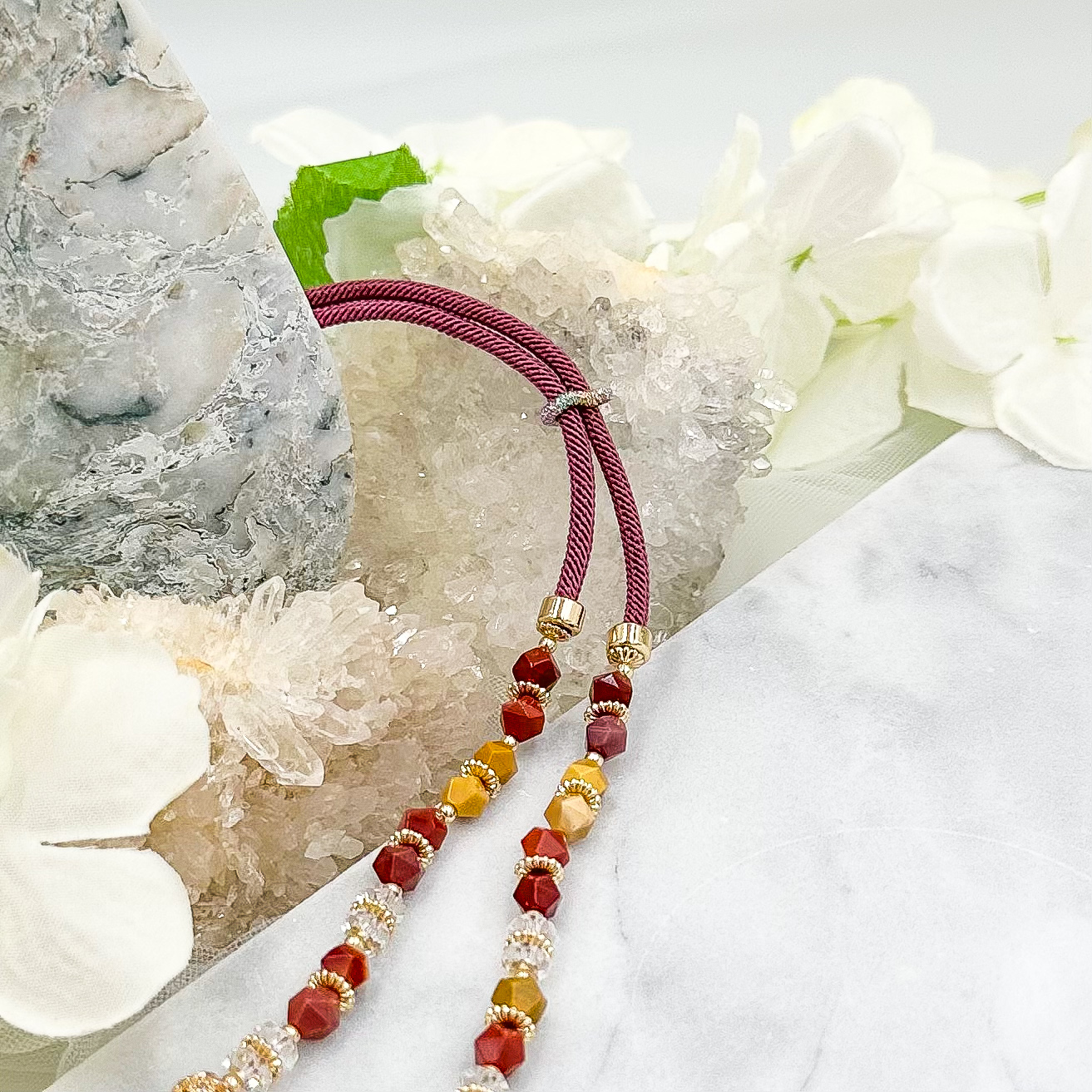 Faceted Mookaite CRZnecklace