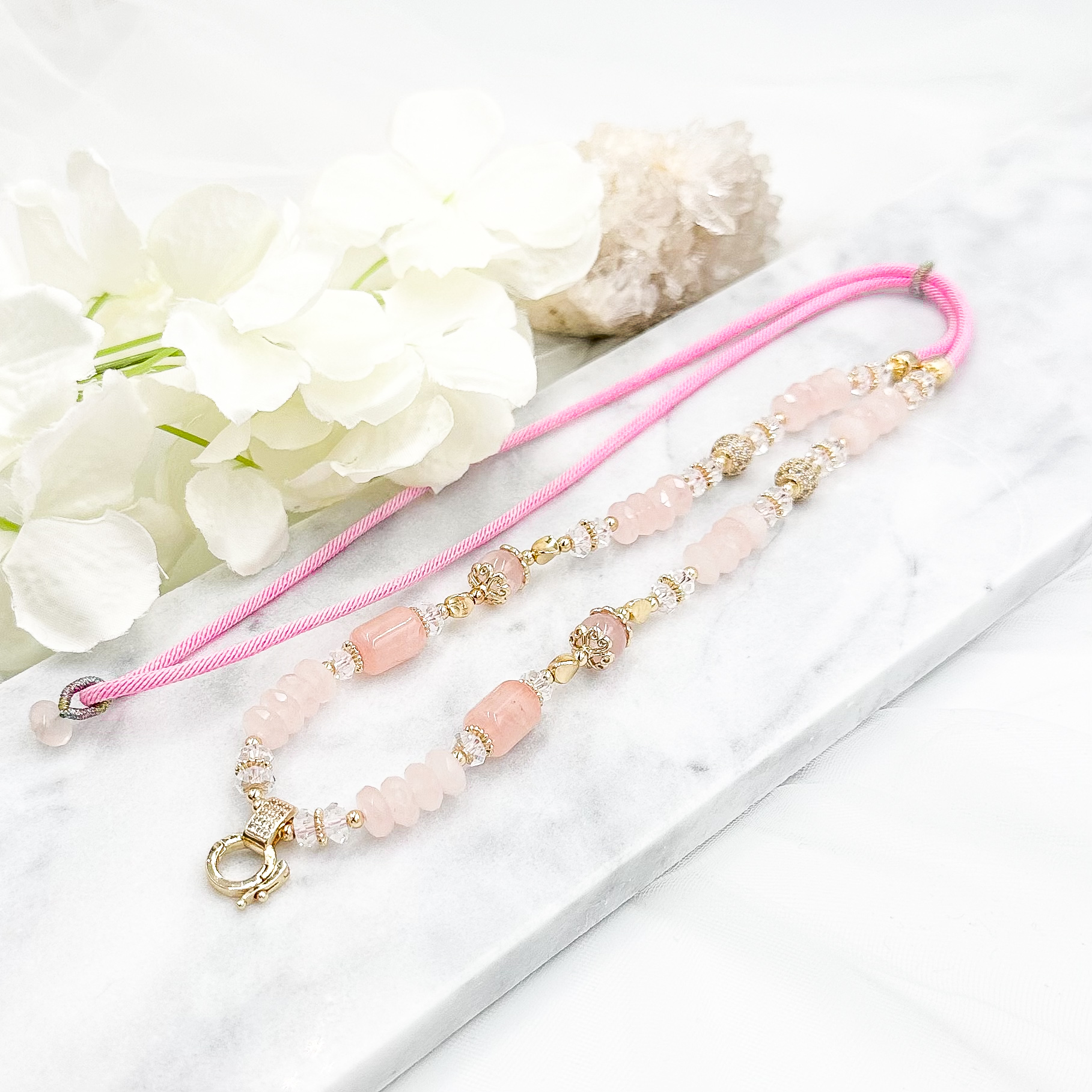 Rose Quartz CRZnecklace