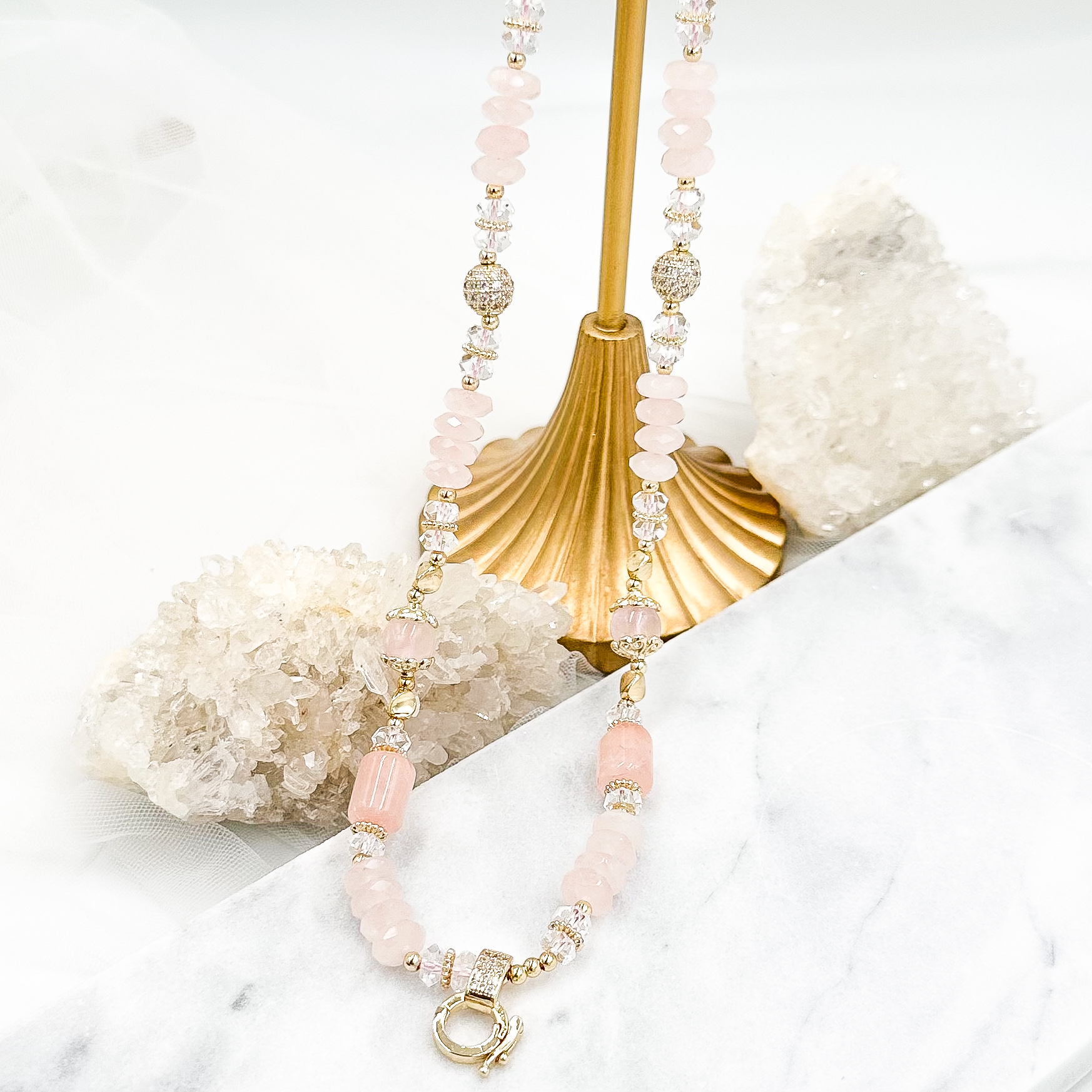 Rose Quartz CRZnecklace