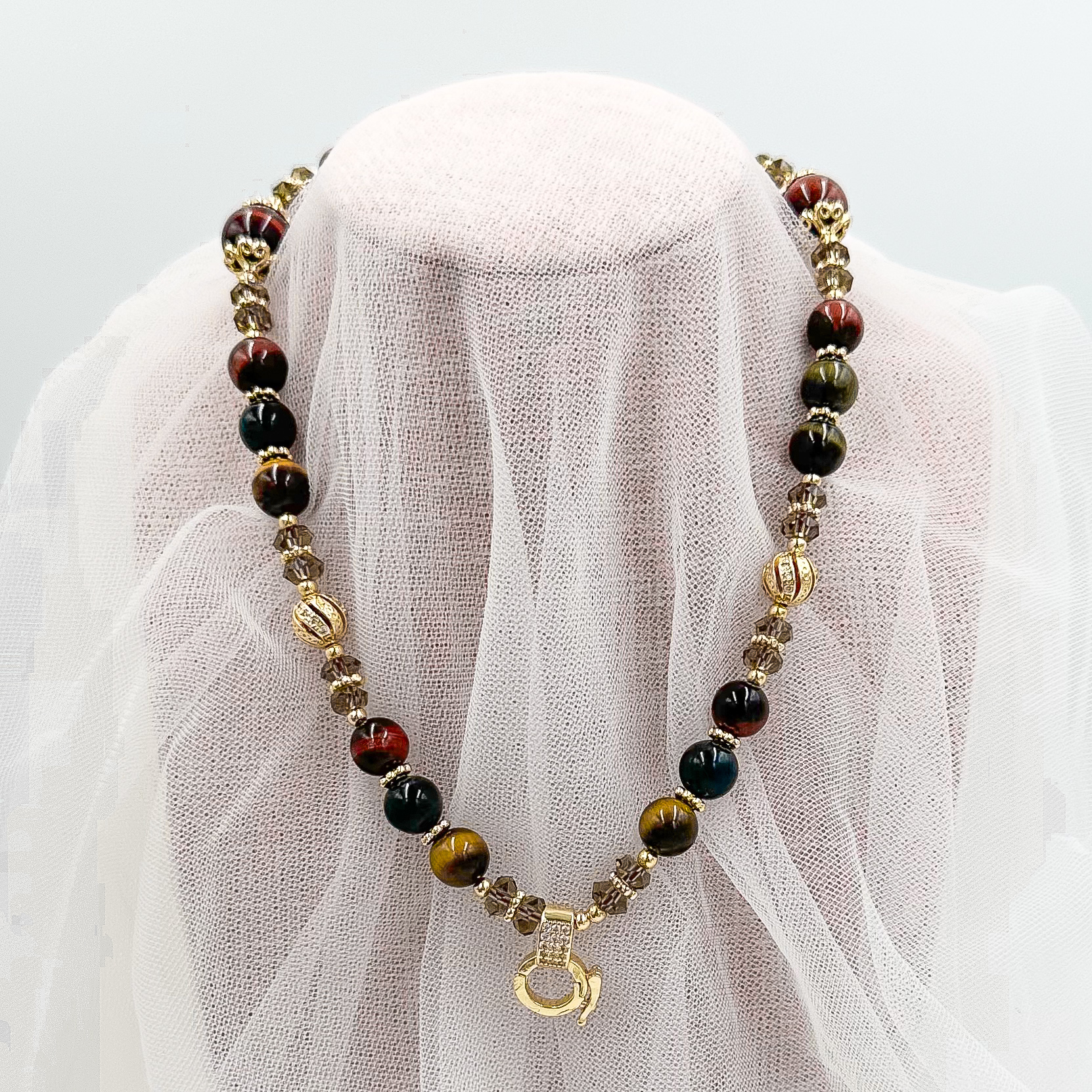 Mixed Tiger Eye CRZnecklace