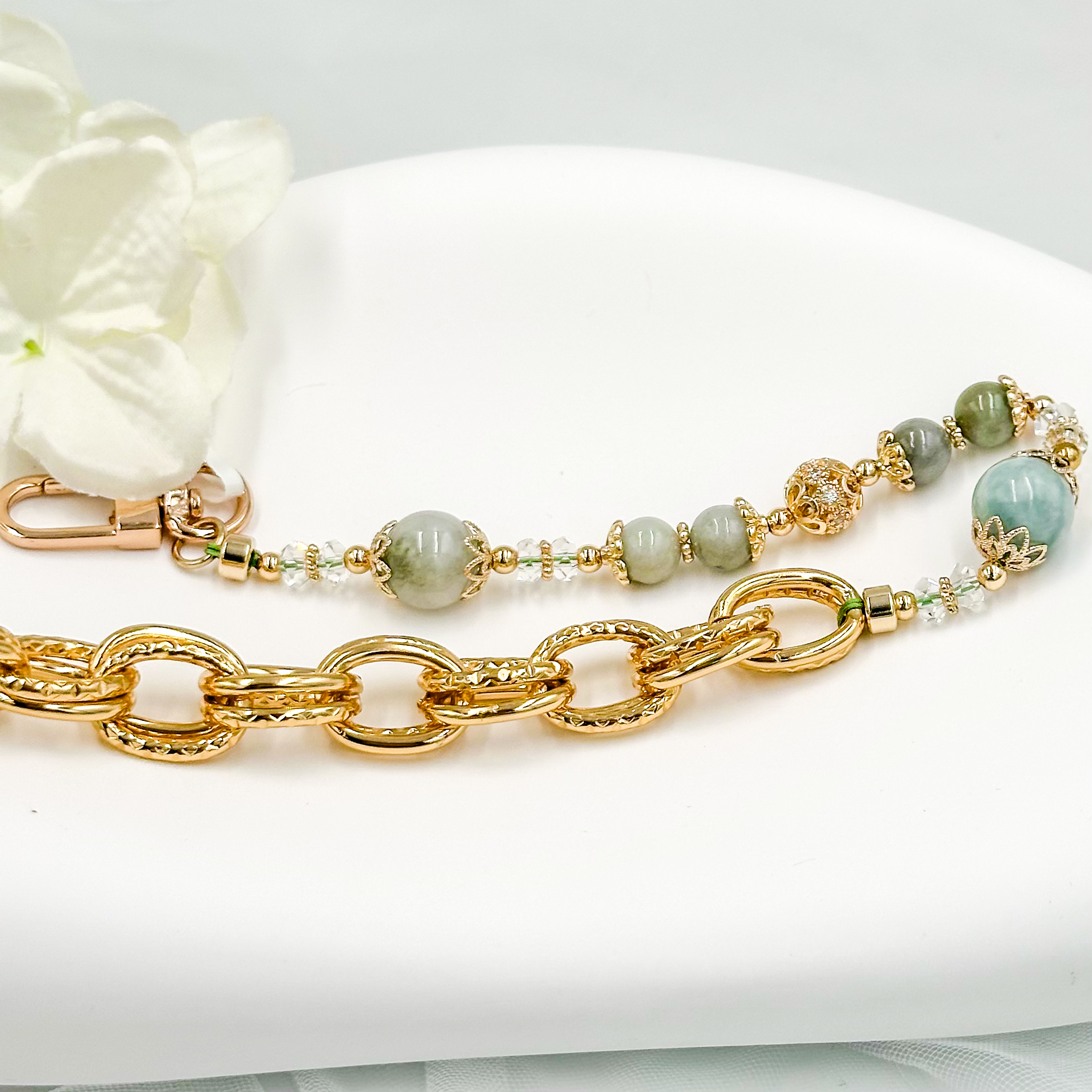 <<SG Seller>> CRZtales Assorted Crystal Bag Chains #CRZBagChain