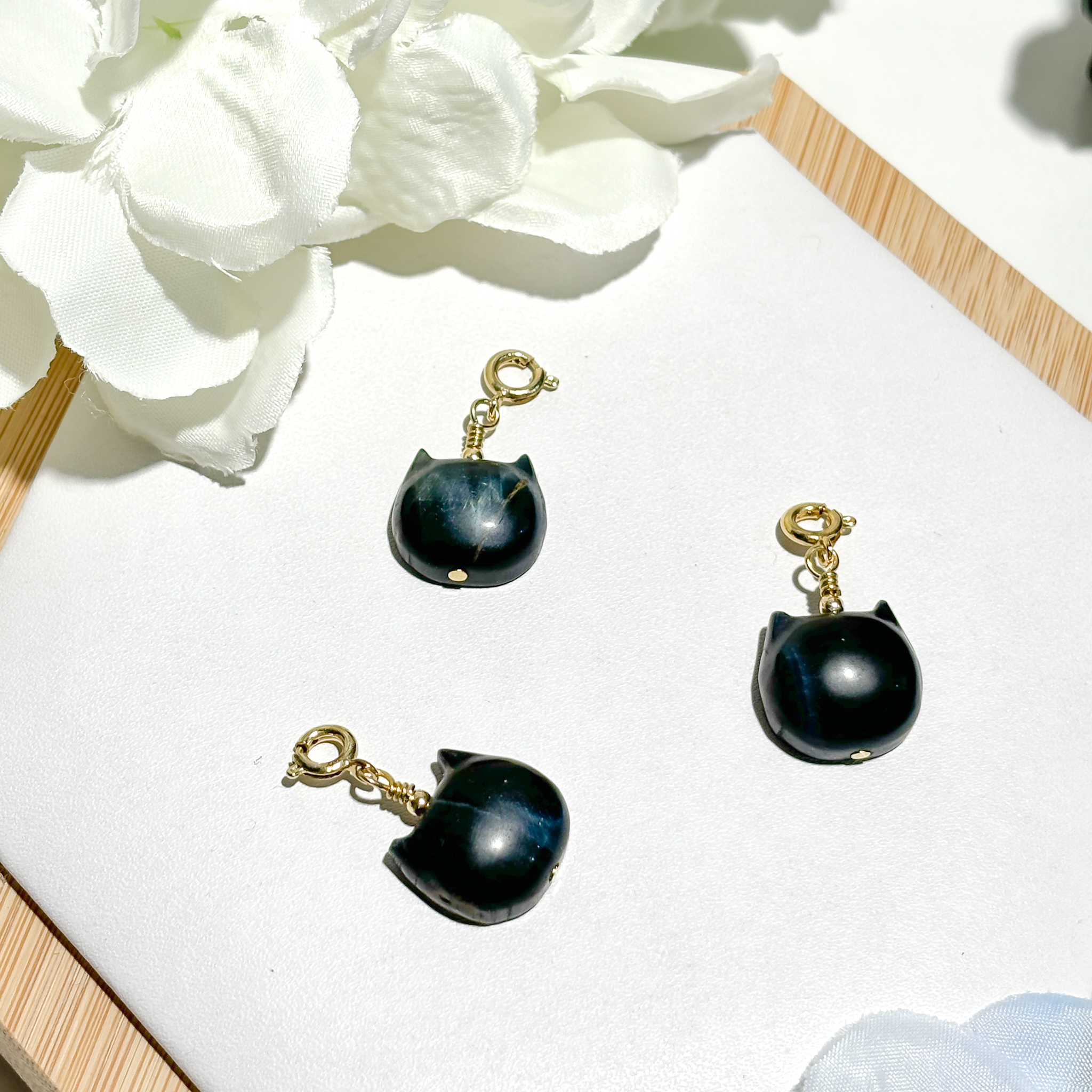 <<SG Seller>> CRZtales Blue Tiger Eye Charmie #CRZcharmie