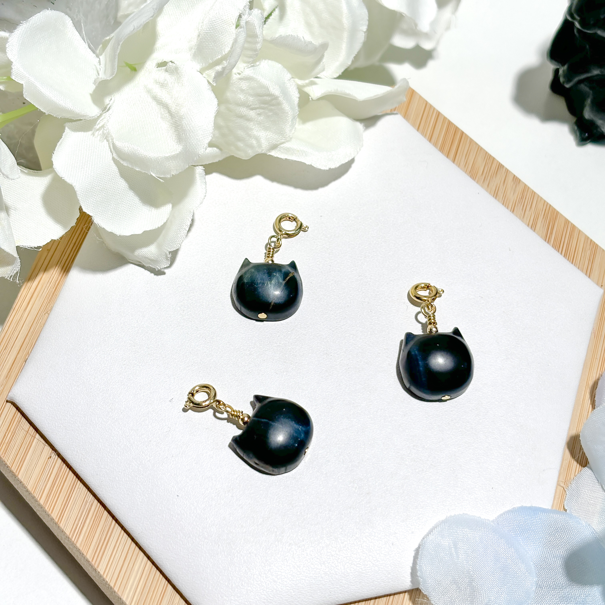 <<SG Seller>> CRZtales Blue Tiger Eye Charmie #CRZcharmie