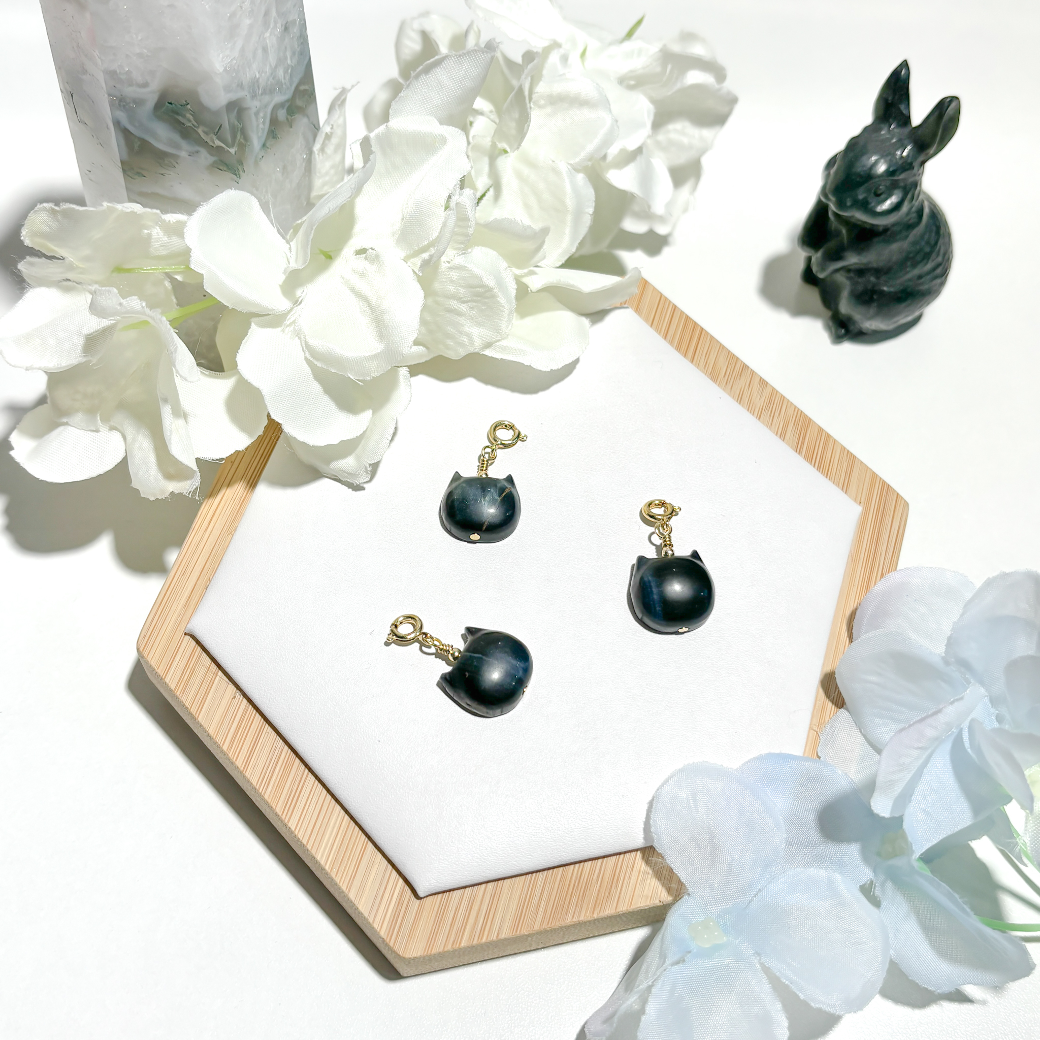 <<SG Seller>> CRZtales Blue Tiger Eye Charmie #CRZcharmie