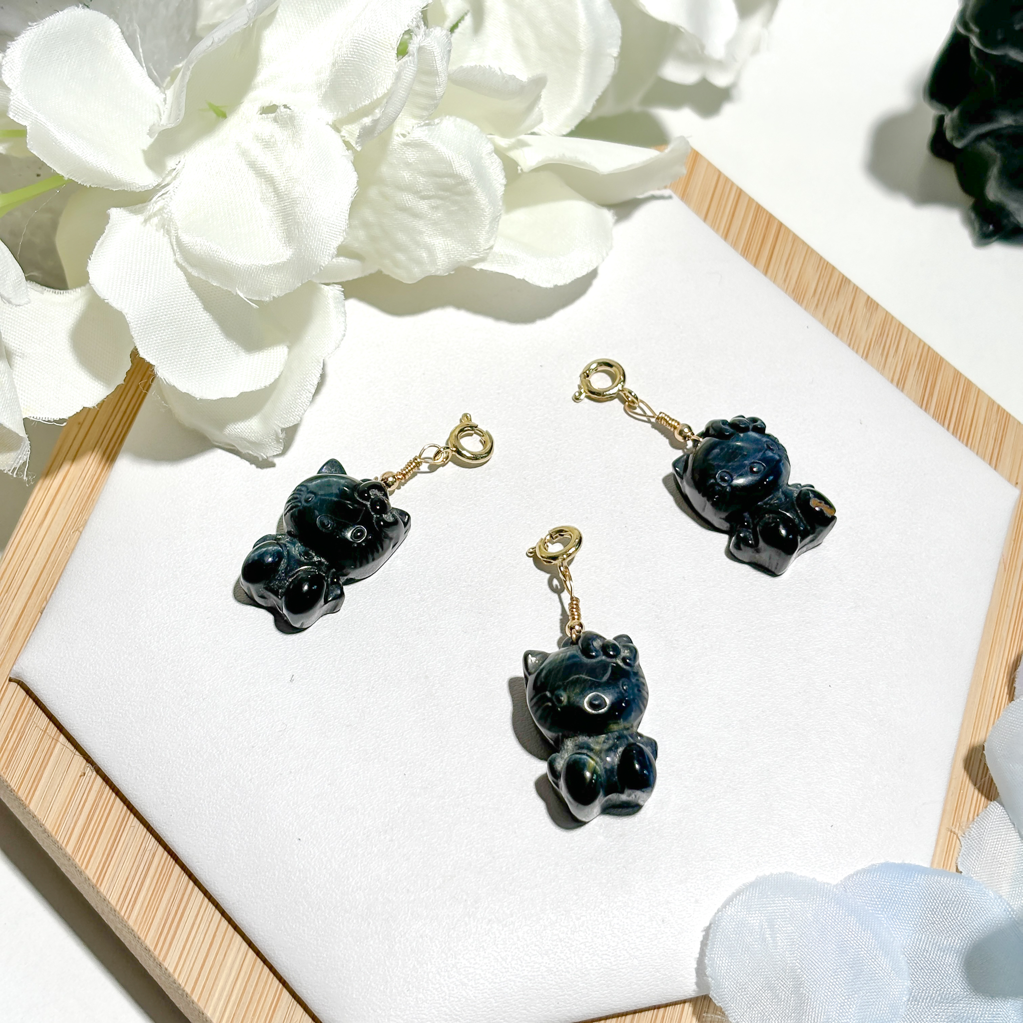 <<SG Seller>> CRZtales Blue Tiger Eye Charmie #CRZcharmie