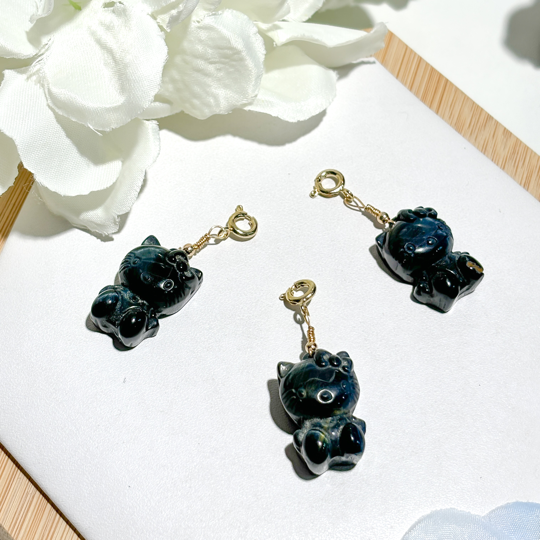 <<SG Seller>> CRZtales Blue Tiger Eye Charmie #CRZcharmie