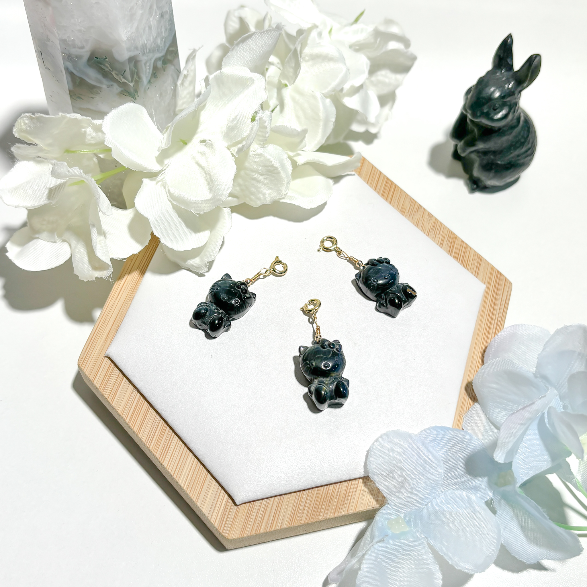 <<SG Seller>> CRZtales Blue Tiger Eye Charmie #CRZcharmie