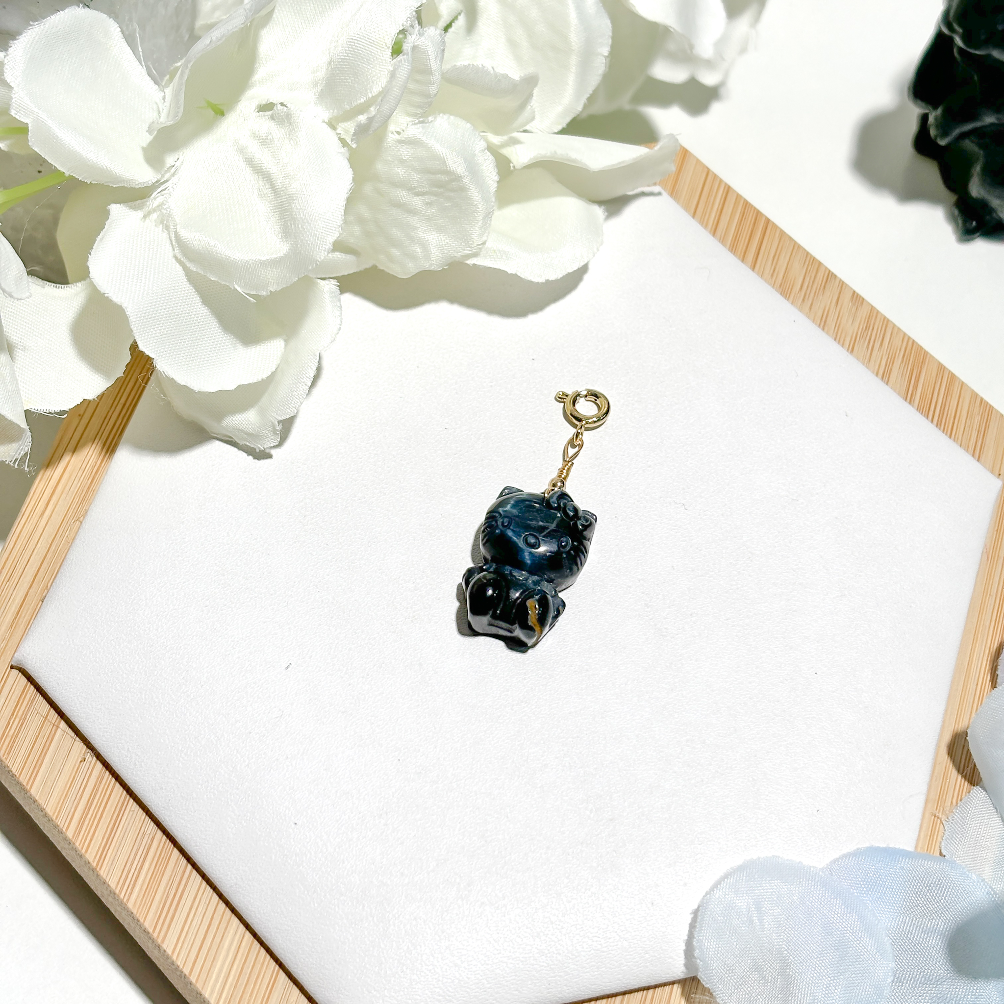 <<SG Seller>> CRZtales Blue Tiger Eye Charmie #CRZcharmie