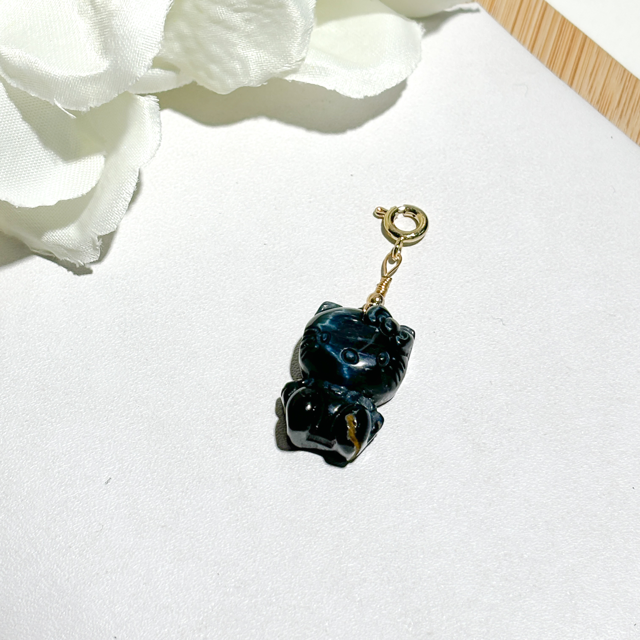 <<SG Seller>> CRZtales Blue Tiger Eye Charmie #CRZcharmie