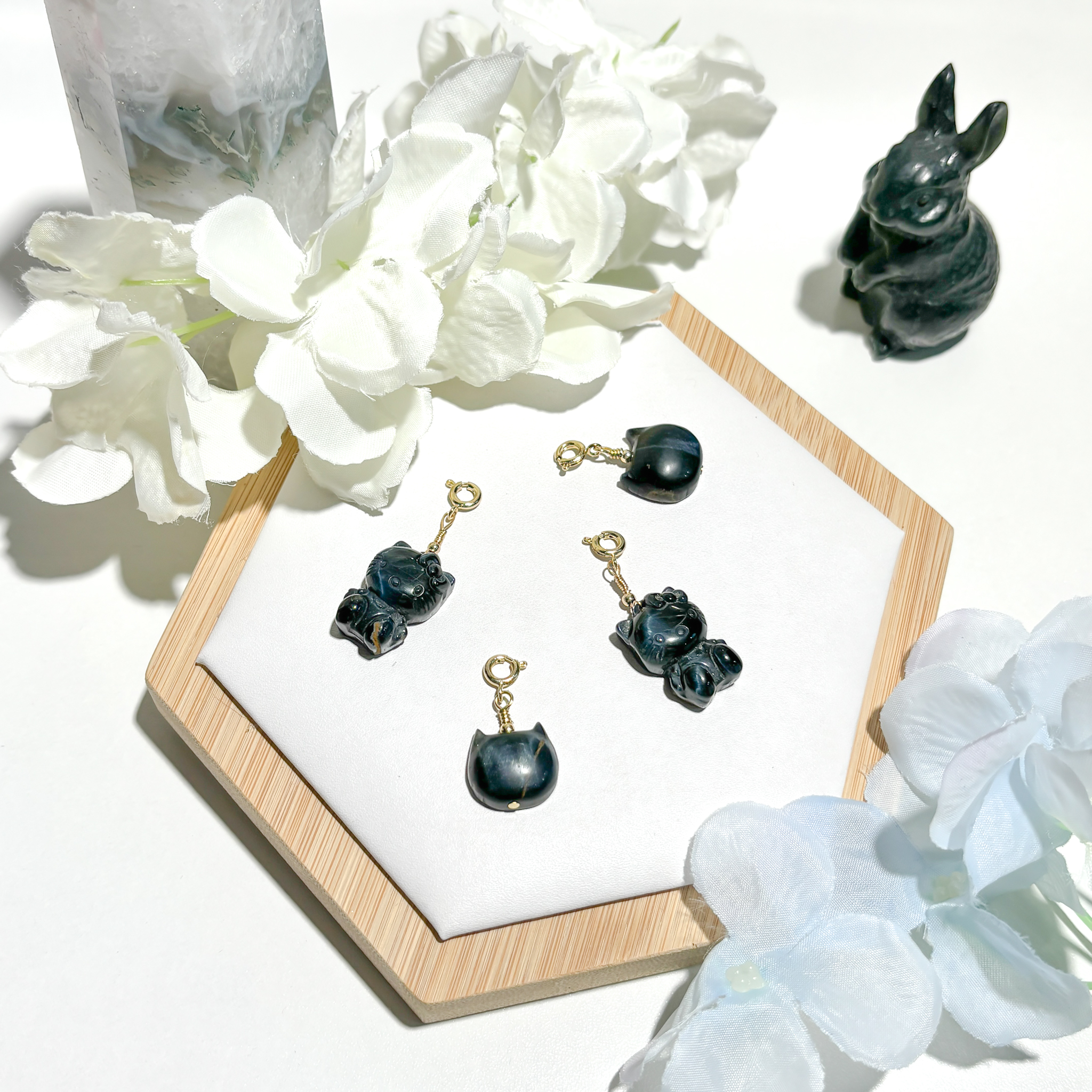 <<SG Seller>> CRZtales Blue Tiger Eye Charmie #CRZcharmie