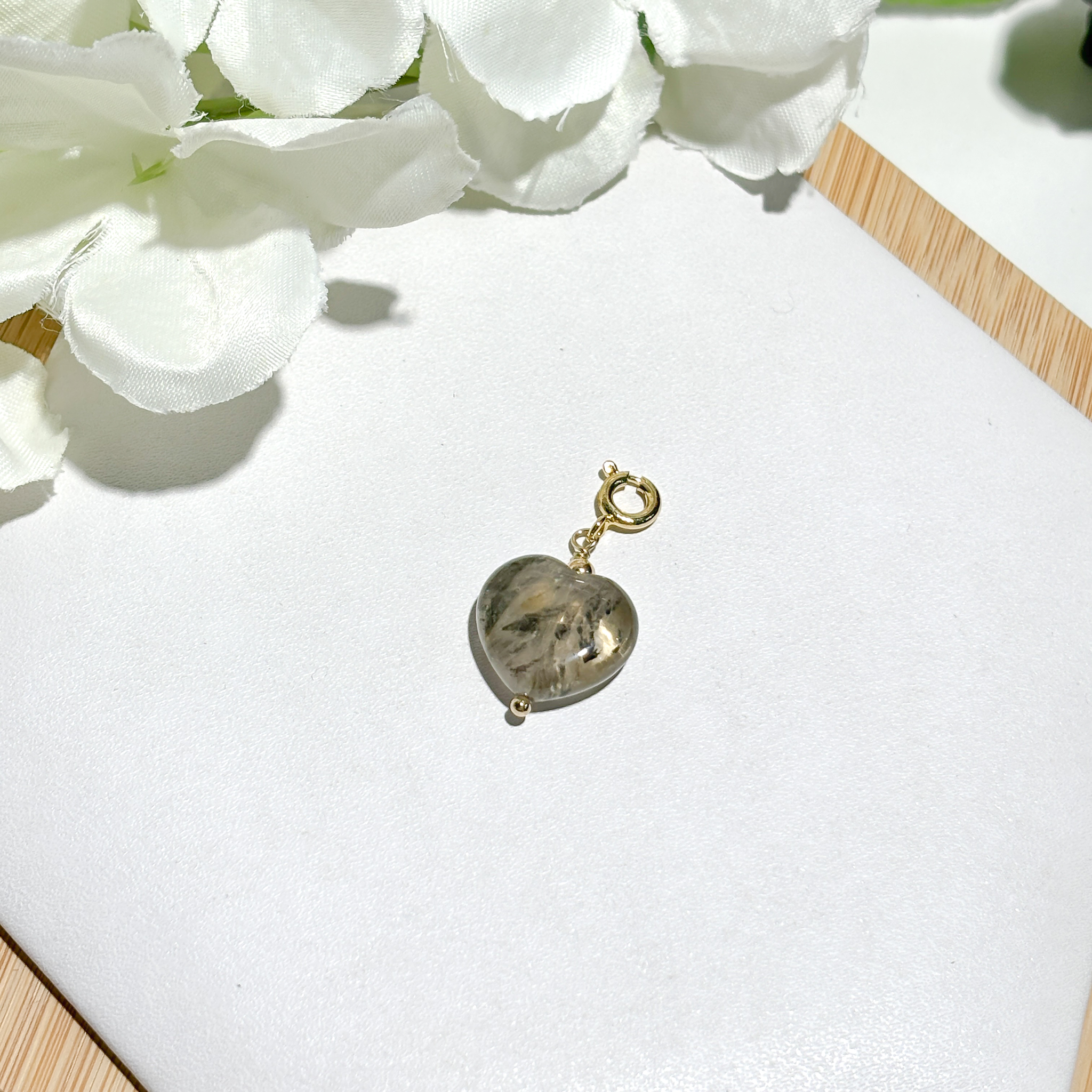 <<SG Seller>> CRZtales Black Feather A23 Heart Charmie #CRZcharmie