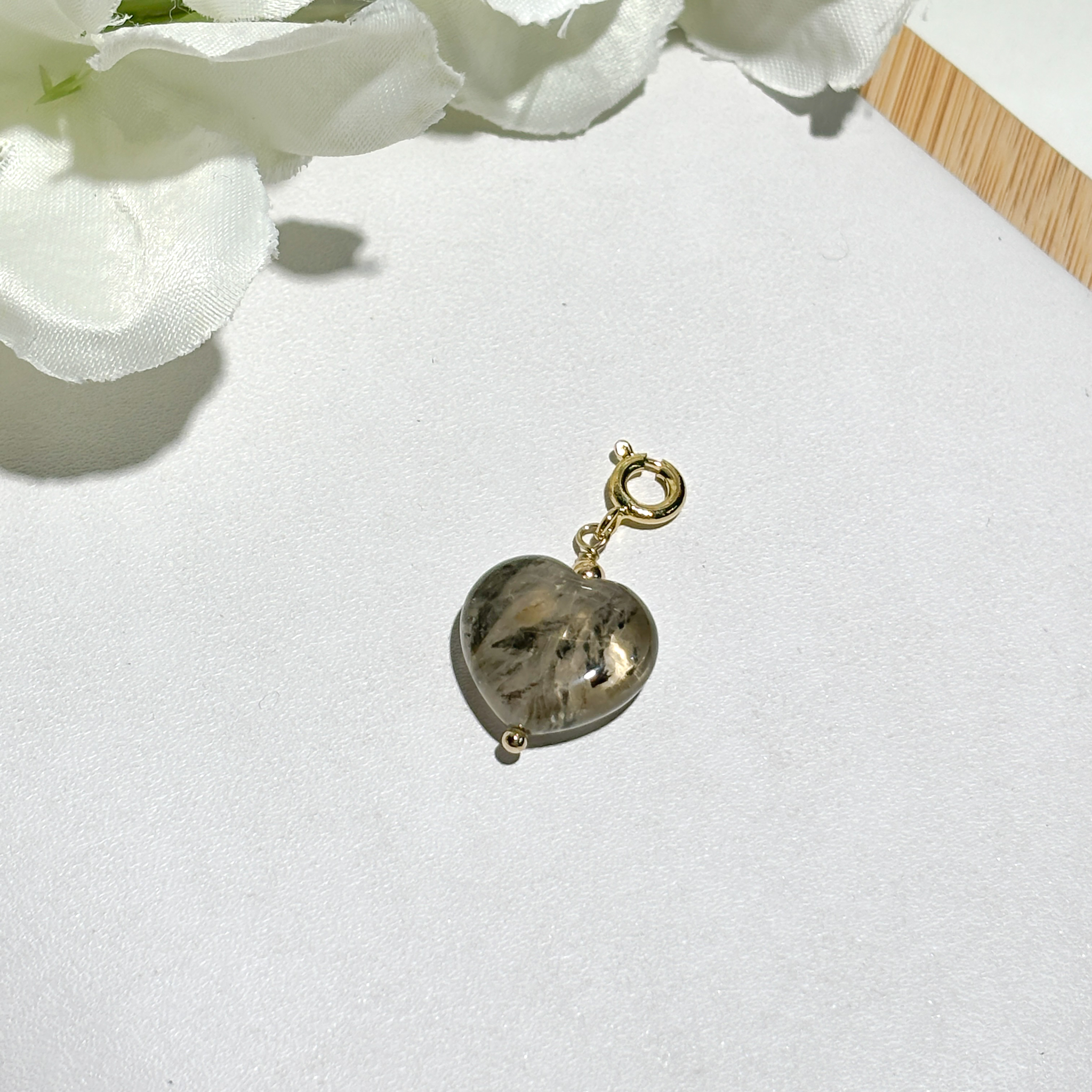 <<SG Seller>> CRZtales Black Feather A23 Heart Charmie #CRZcharmie