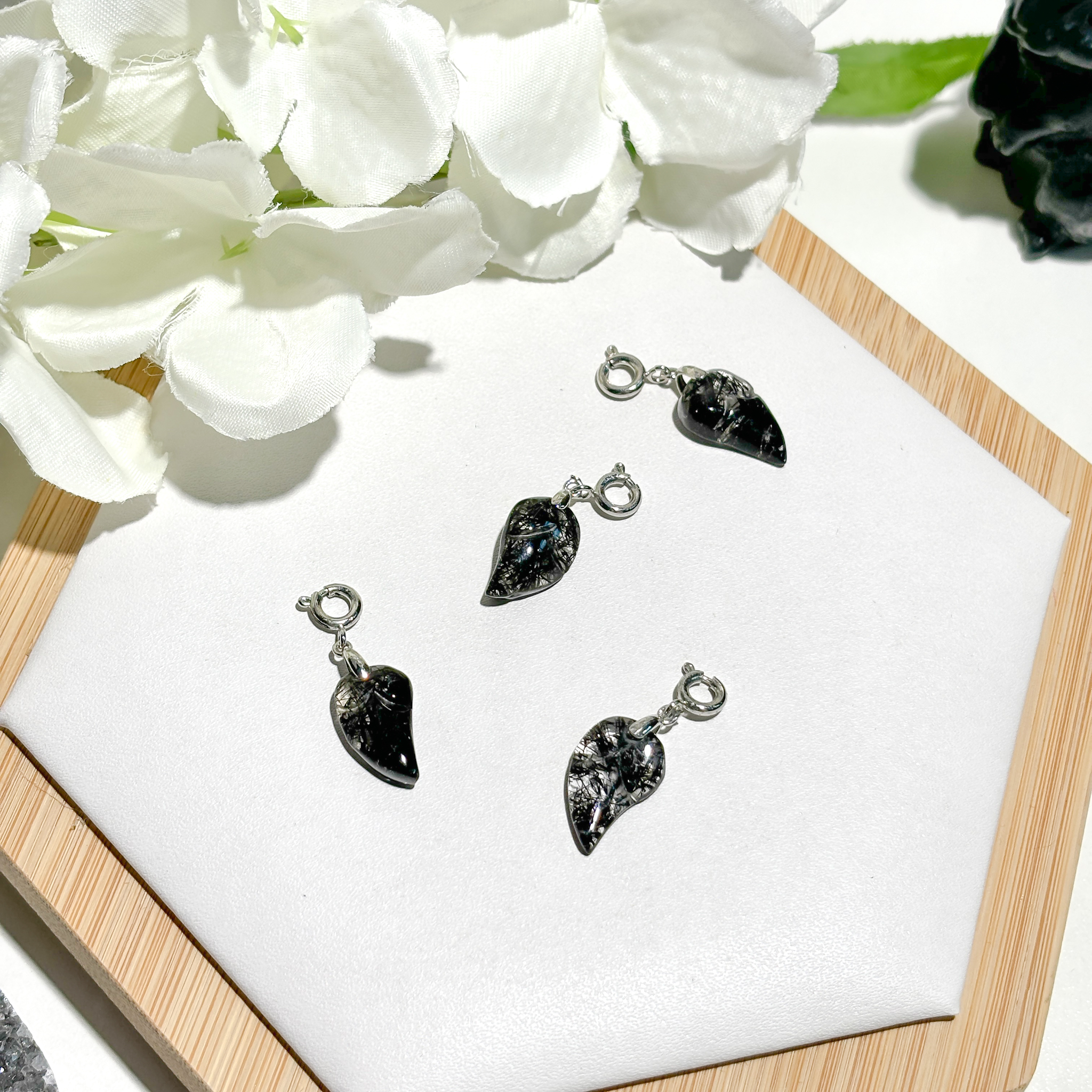 <<SG Seller>> CRZtales Black Rutile Charmie #CRZcharmie