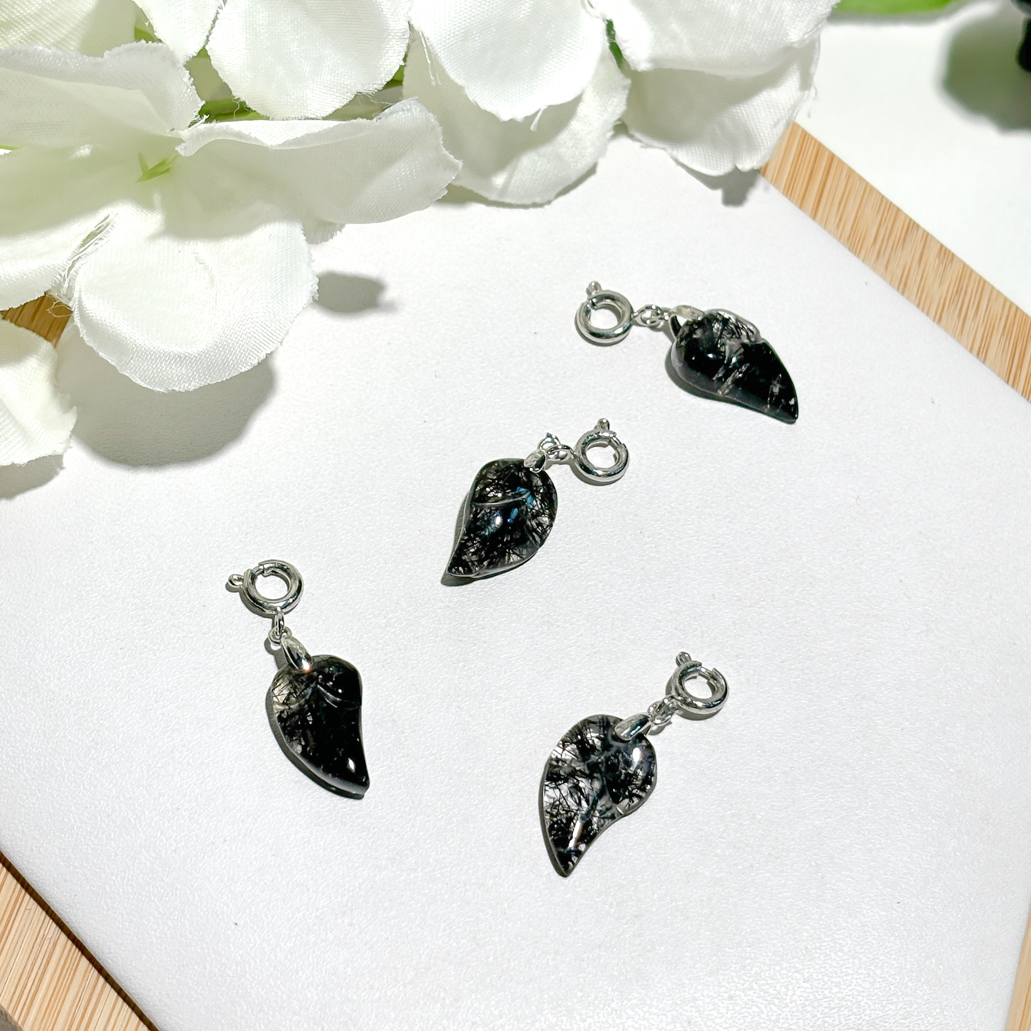 <<SG Seller>> CRZtales Black Rutile Charmie #CRZcharmie