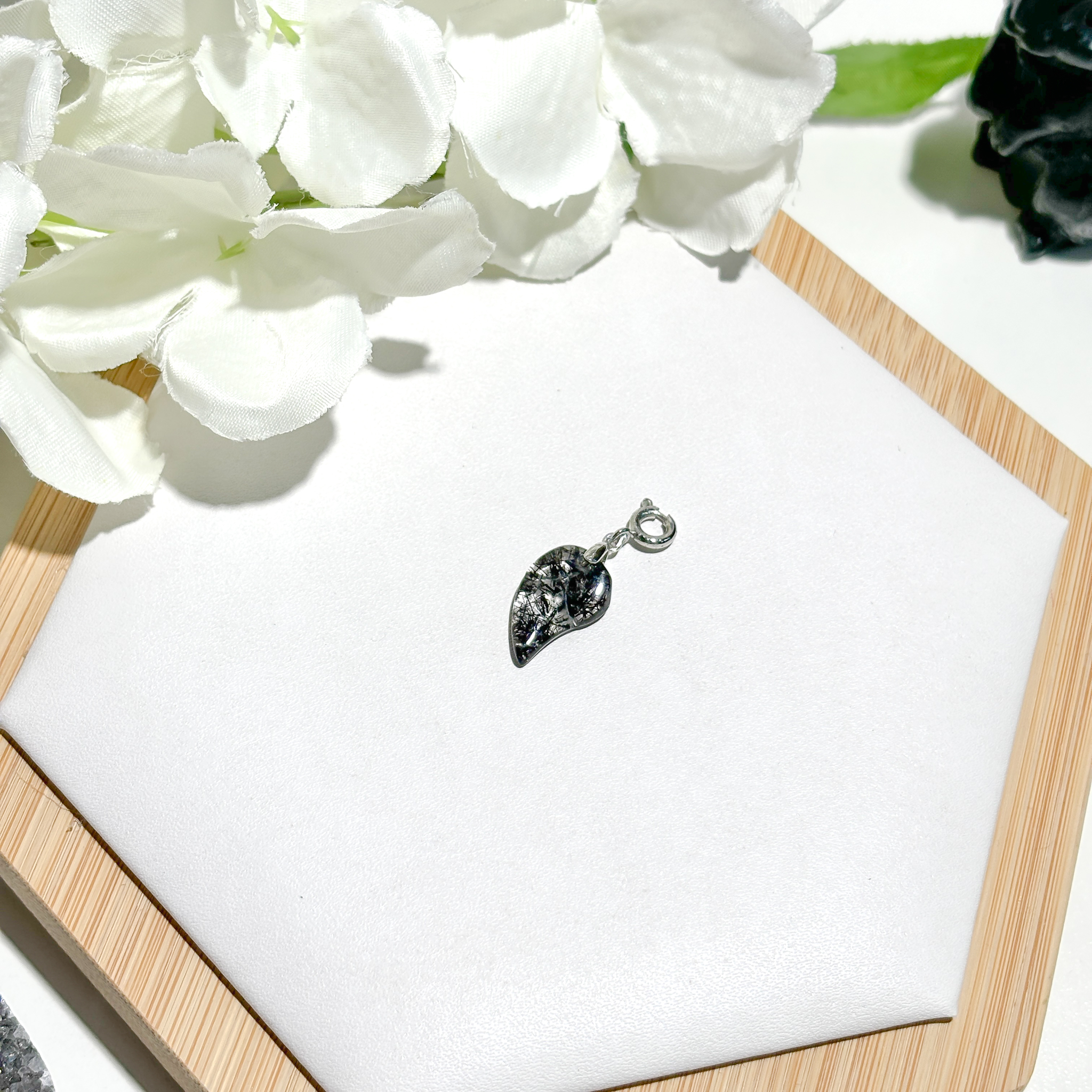 <<SG Seller>> CRZtales Black Rutile Charmie #CRZcharmie