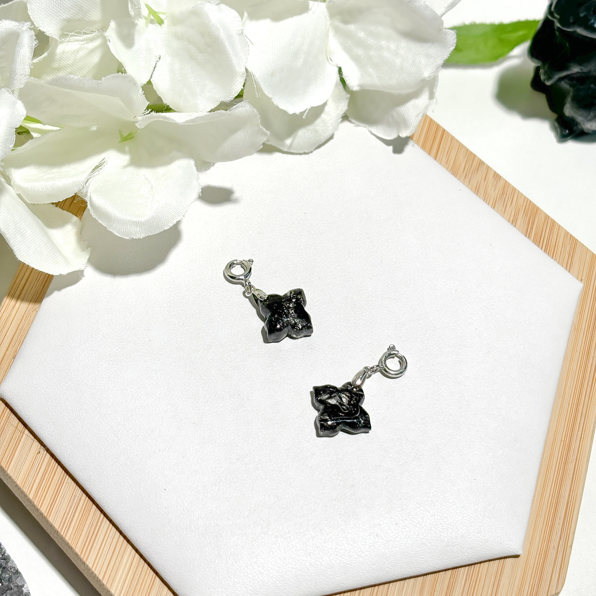 <<SG Seller>> CRZtales Black Rutile Charmie #CRZcharmie