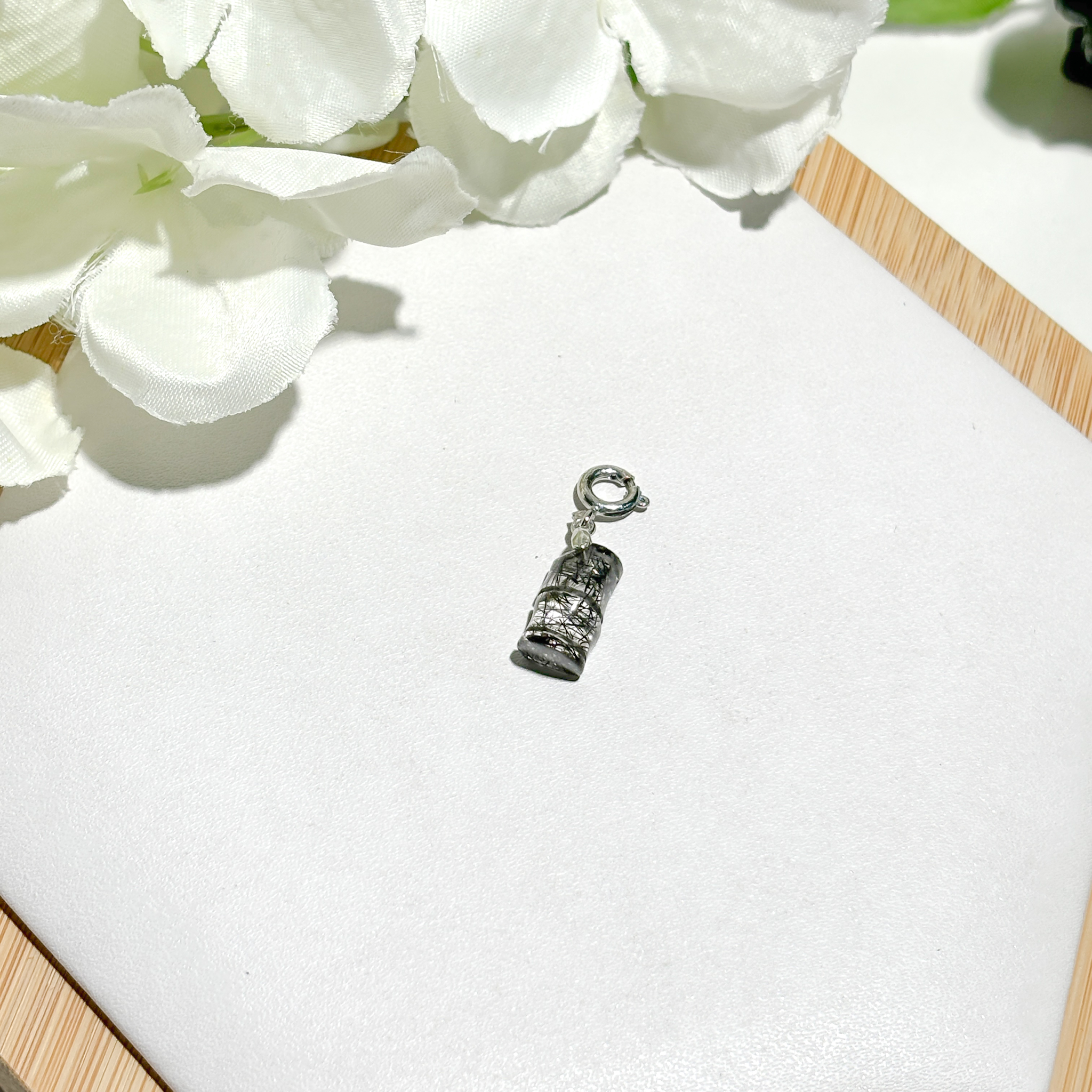 <<SG Seller>> CRZtales Black Rutile Charmie #CRZcharmie