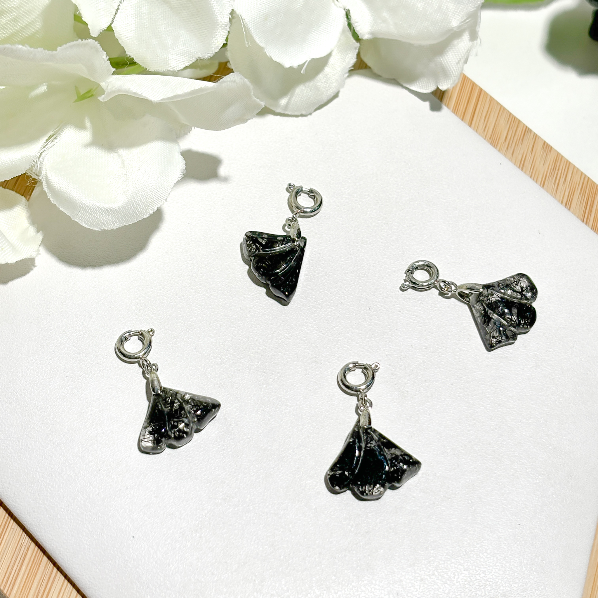<<SG Seller>> CRZtales Black Rutile Charmie #CRZcharmie