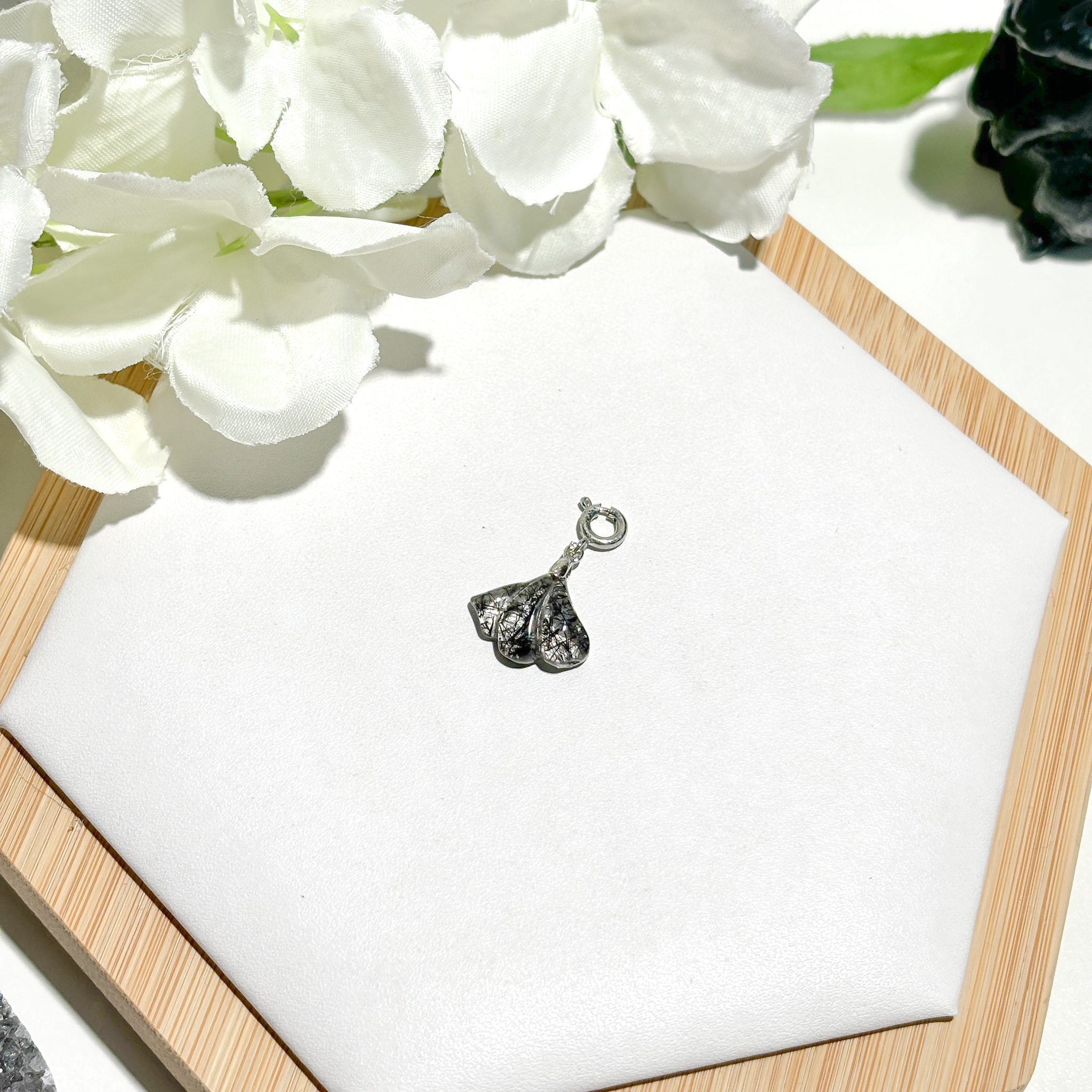 <<SG Seller>> CRZtales Black Rutile Charmie #CRZcharmie