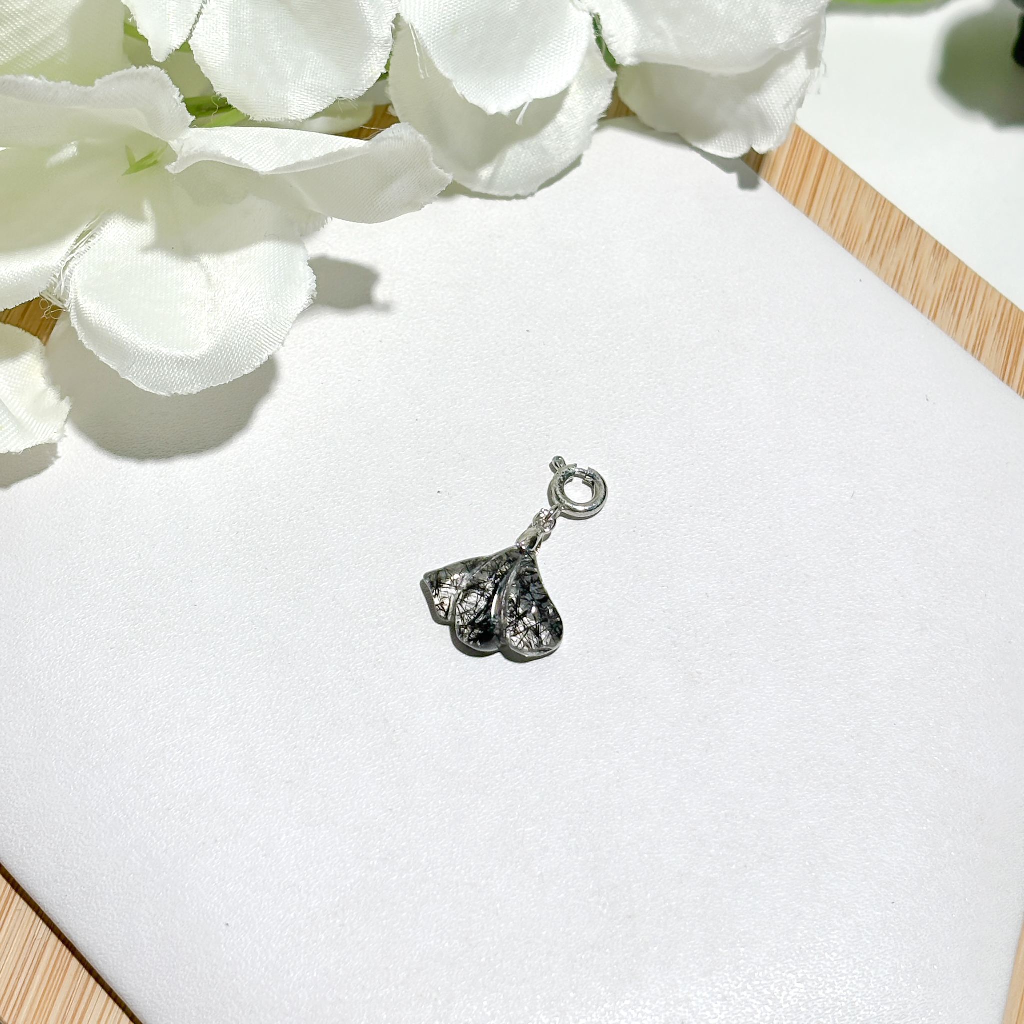 <<SG Seller>> CRZtales Black Rutile Charmie #CRZcharmie