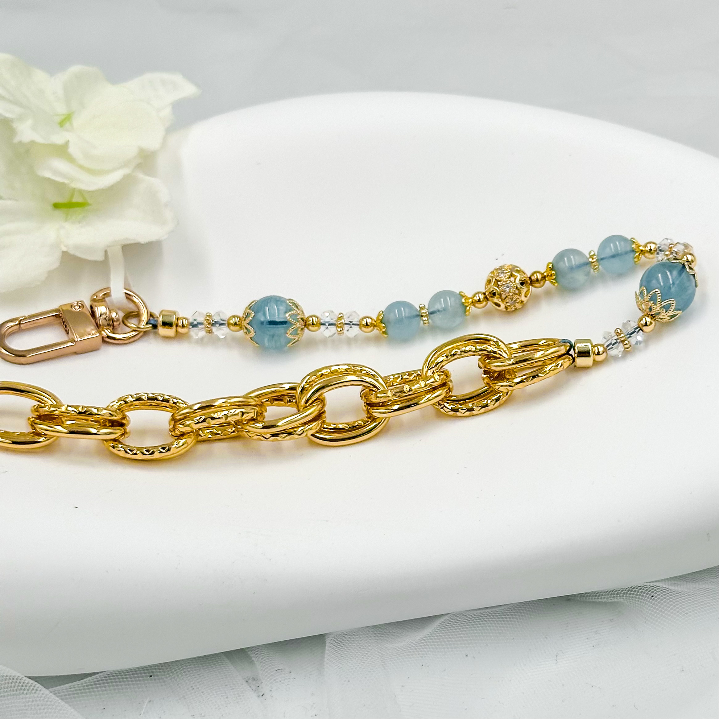 <<SG Seller>> CRZtales Assorted Crystal Bag Chains #CRZBagChain