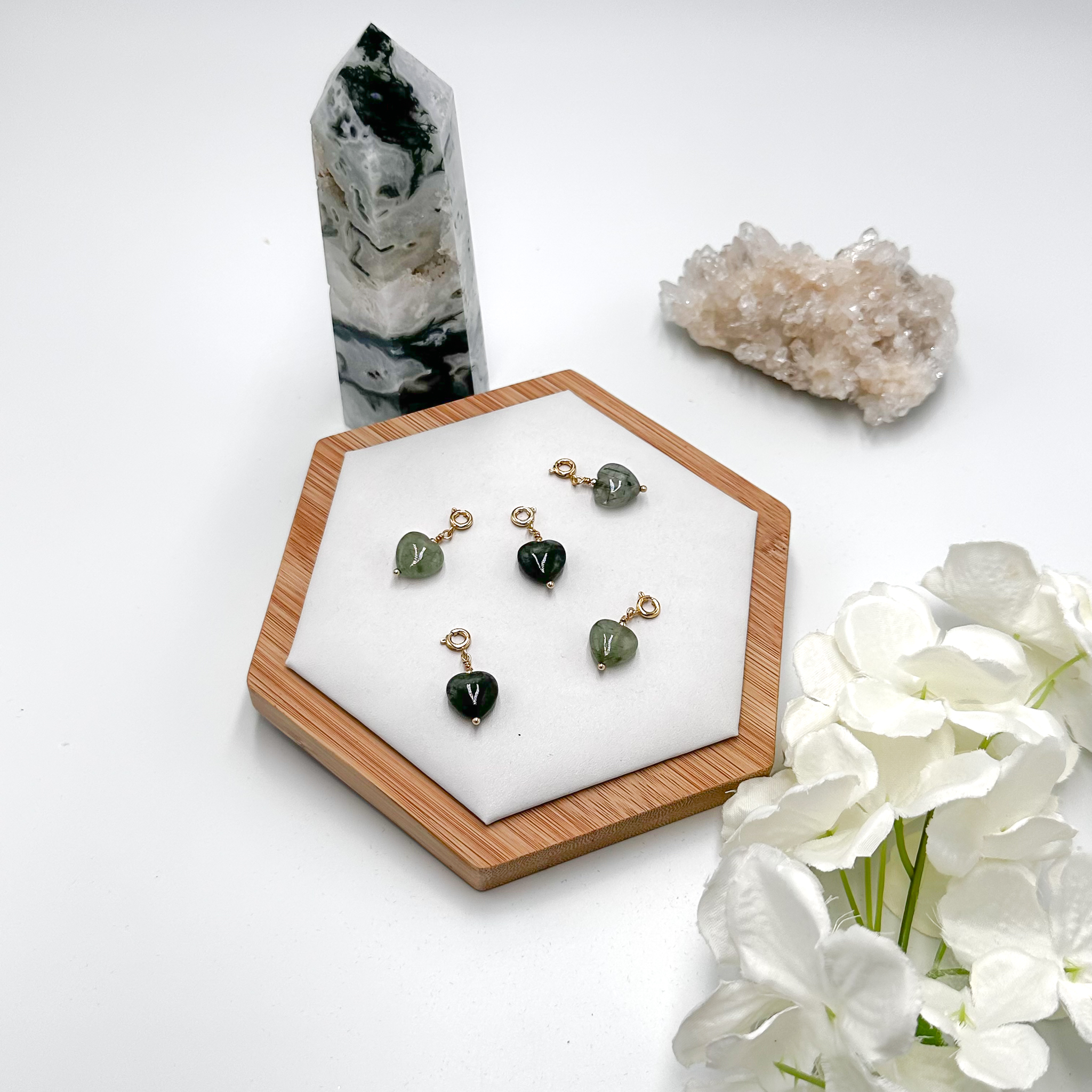 <<SG Seller>> CRZtales Green Rutile Charmie #CRZcharmie