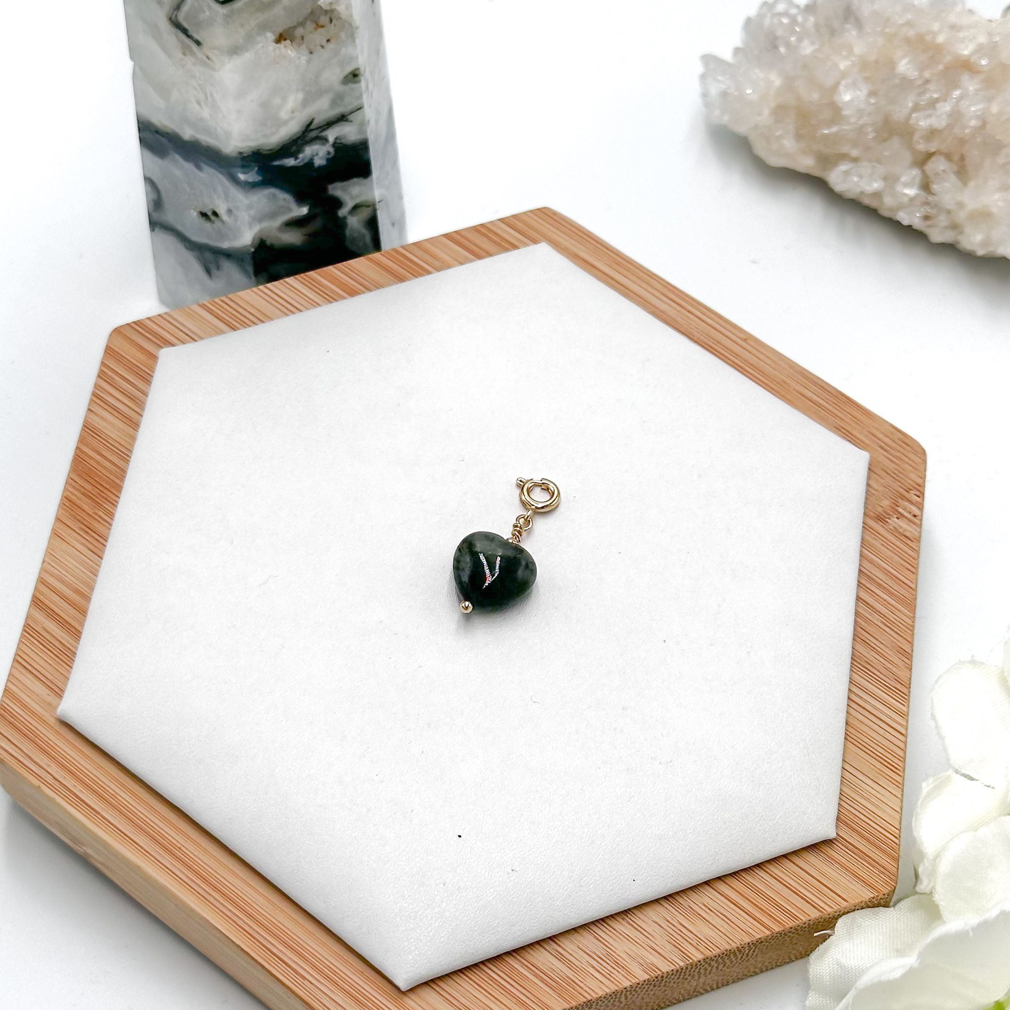 <<SG Seller>> CRZtales Green Rutile Charmie #CRZcharmie