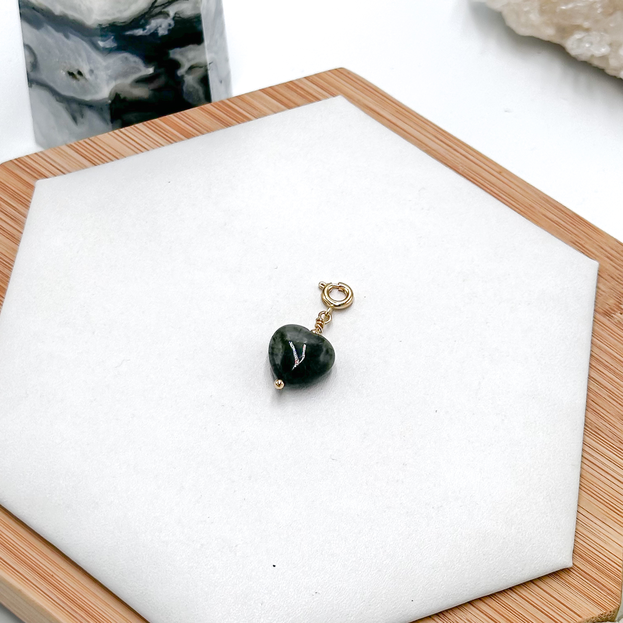 <<SG Seller>> CRZtales Green Rutile Charmie #CRZcharmie