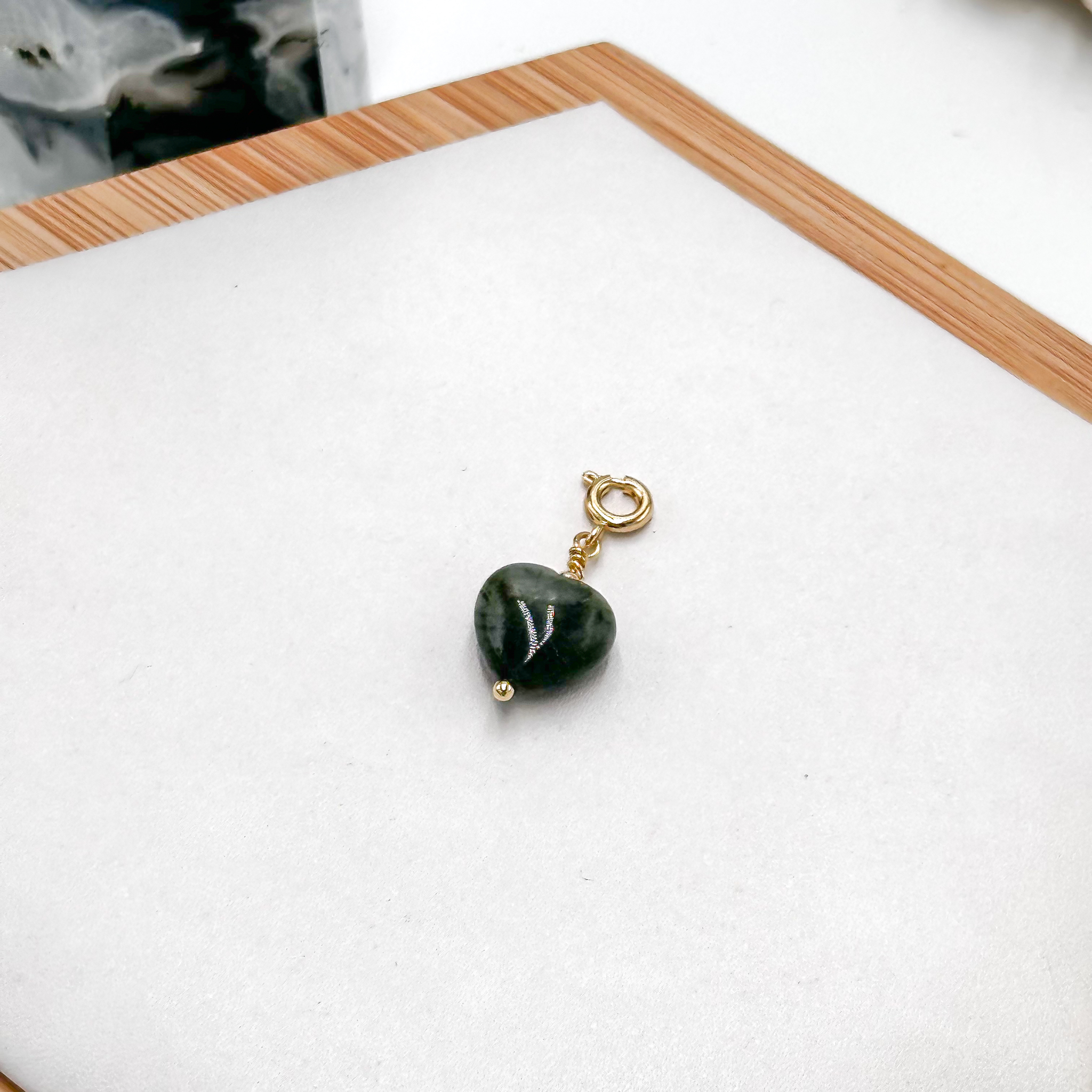 <<SG Seller>> CRZtales Green Rutile Charmie #CRZcharmie