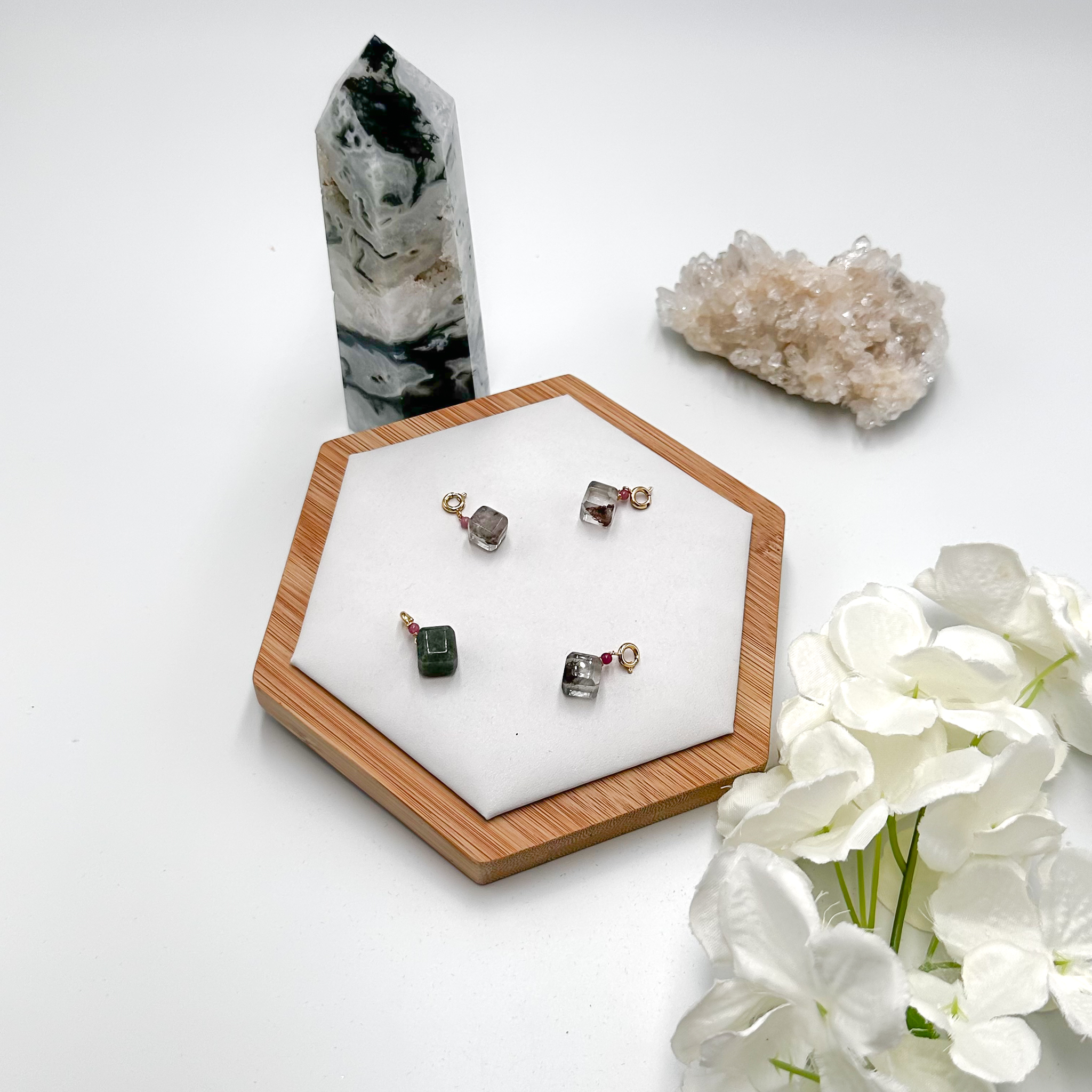 <<SG Seller>> CRZtales Green Rutile Charmie #CRZcharmie