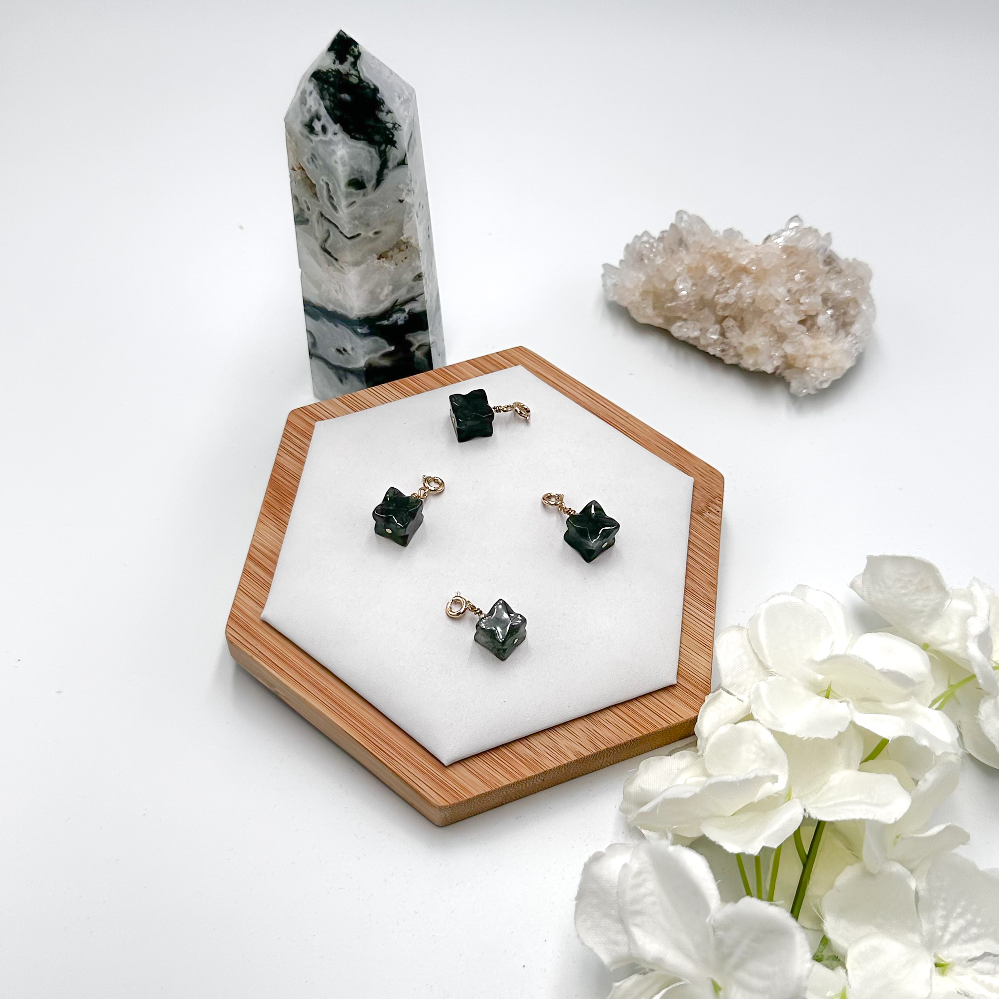 <<SG Seller>> CRZtales Green Rutile Charmie #CRZcharmie