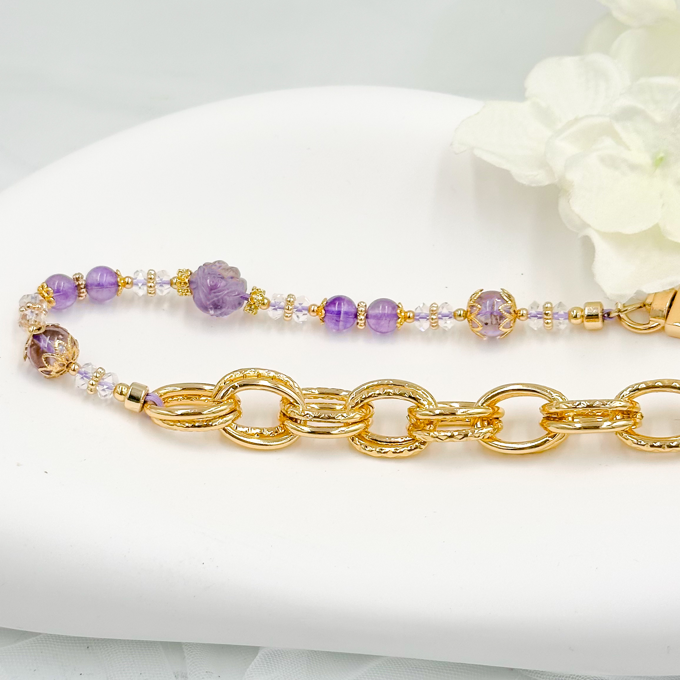 <<SG Seller>> CRZtales Assorted Crystal Bag Chains #CRZBagChain