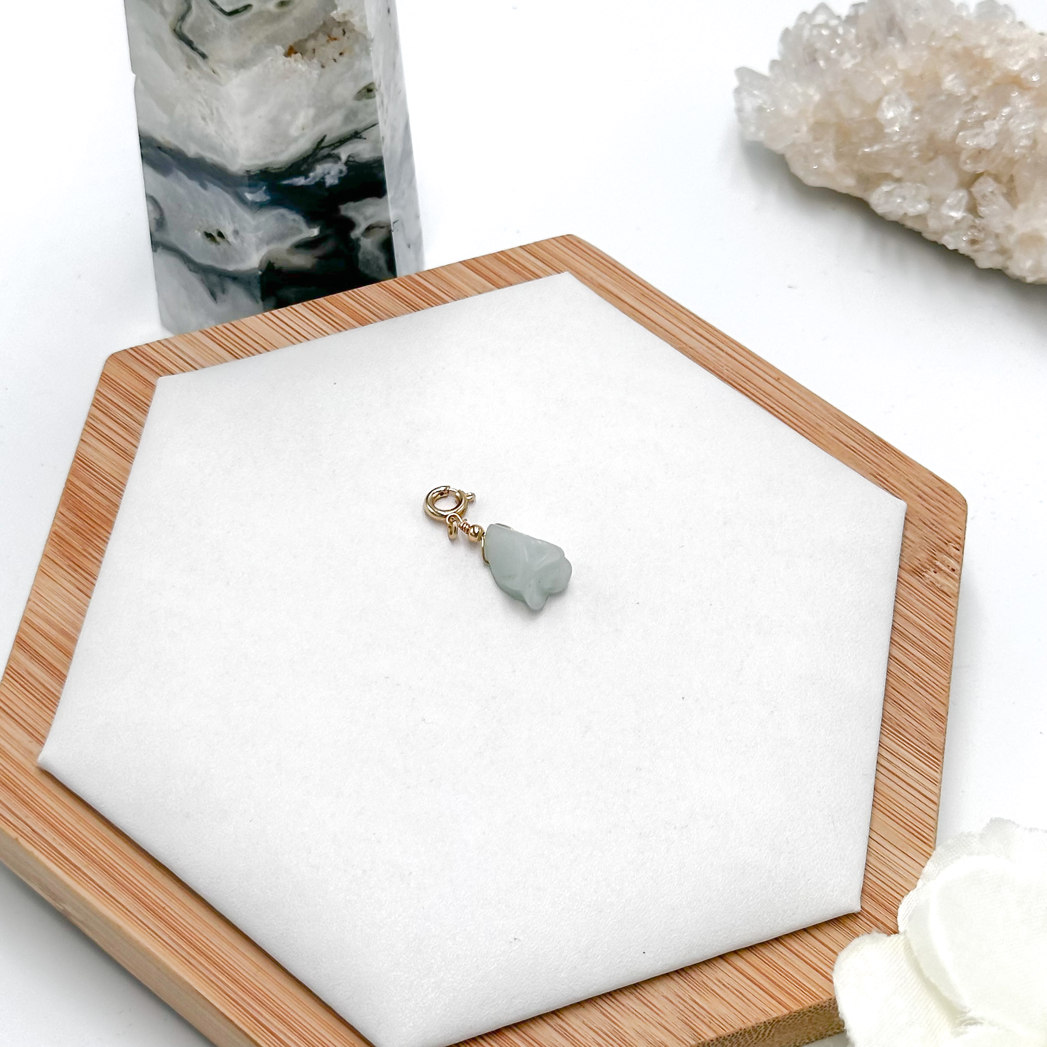 <<SG Seller>> CRZtales Amazonite Tulip Charmie #CRZcharmie