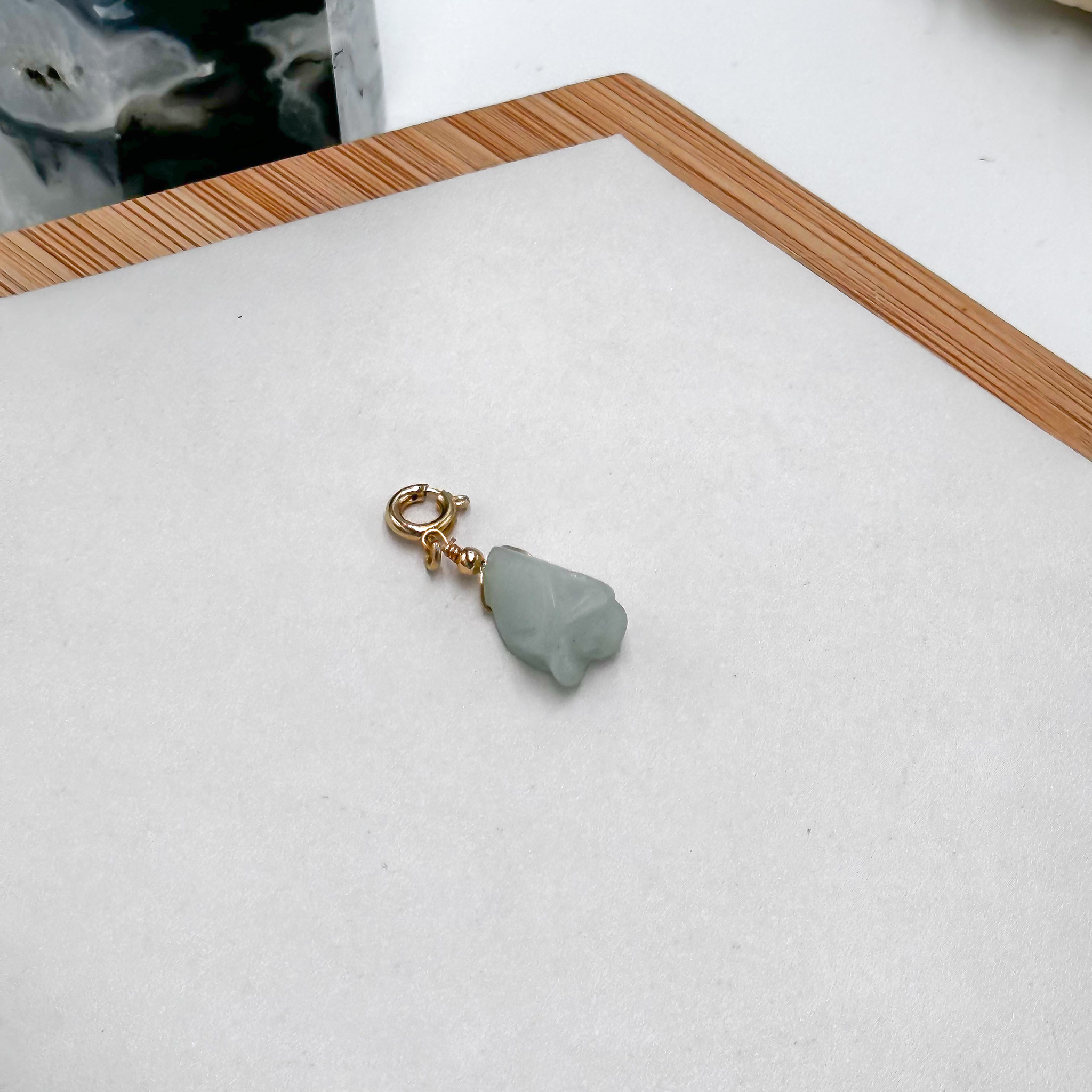 <<SG Seller>> CRZtales Amazonite Tulip Charmie #CRZcharmie